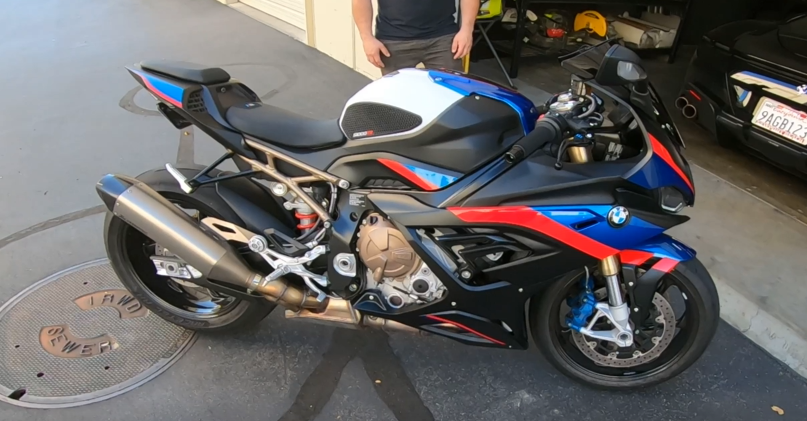 Amotopart BMW M1000RR S1000RR 2019-2022 ブルー レッド フェアリング キット