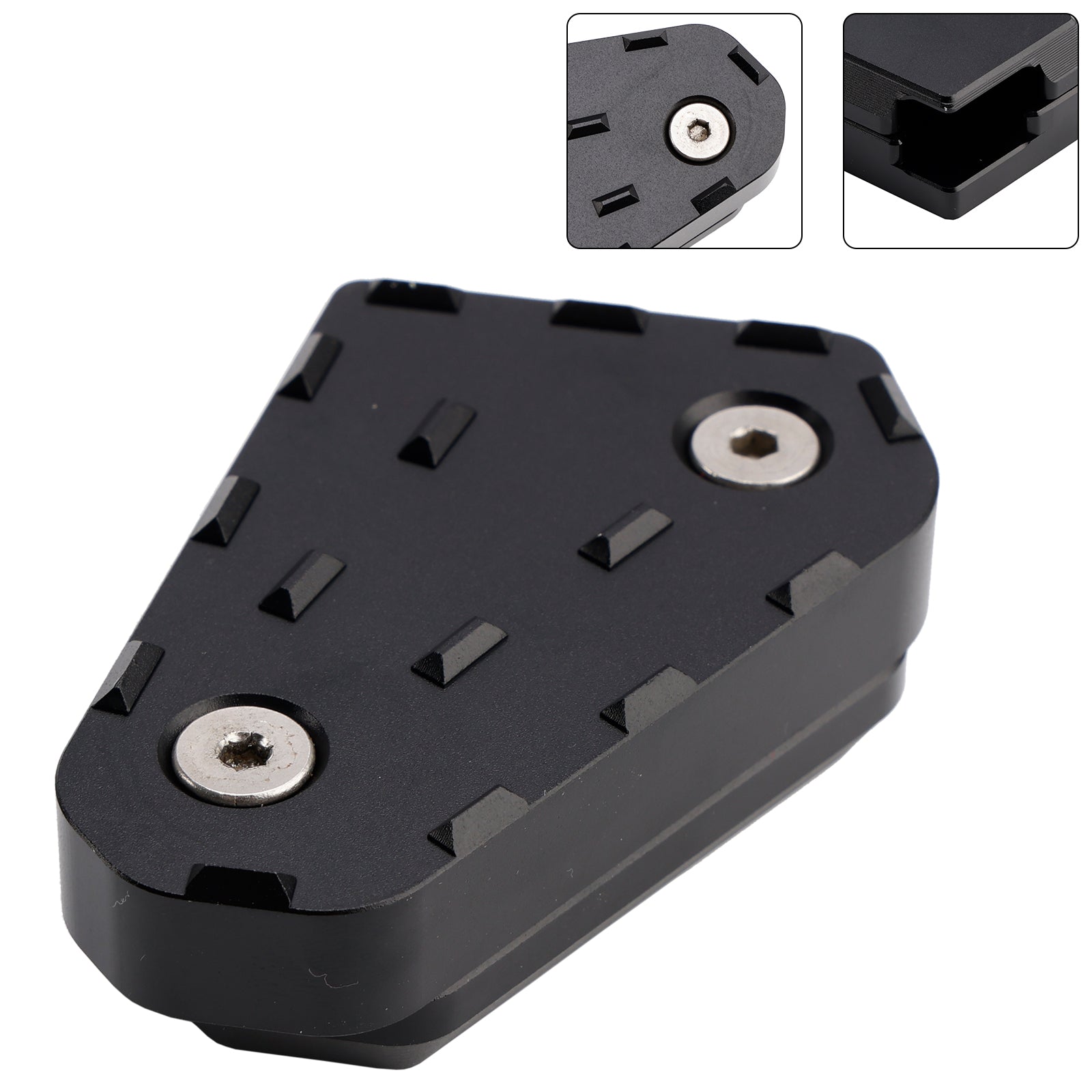 Multistrada 950 1200 1260 CNC Pédale de frein extension PEG PAD Silver