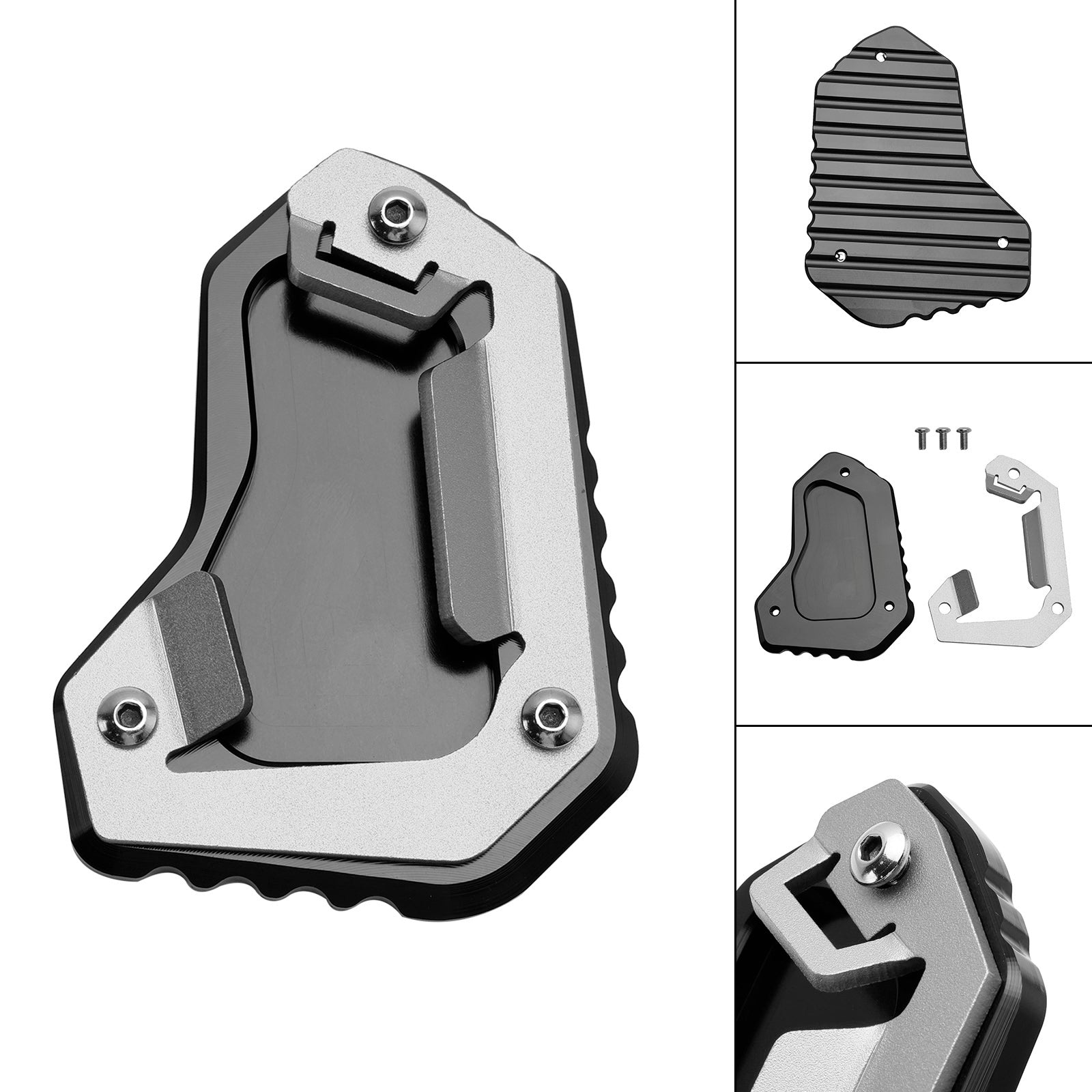 12-15 Tiger 1200 Explorer (V13VG) Kickstand Enlarge Plate Pad