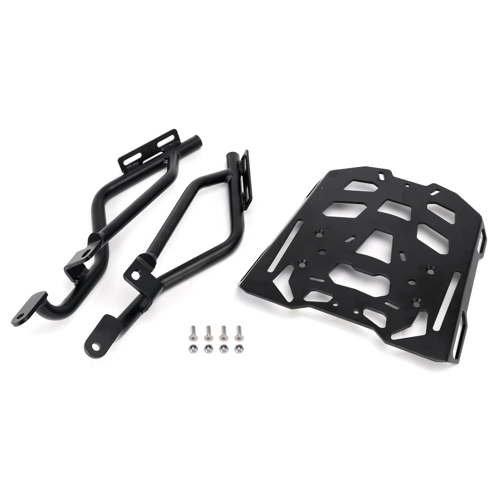 2019 - 2025 Ducati Hypermotard 950 Rear Rack Luggage Cargo Carrier Black