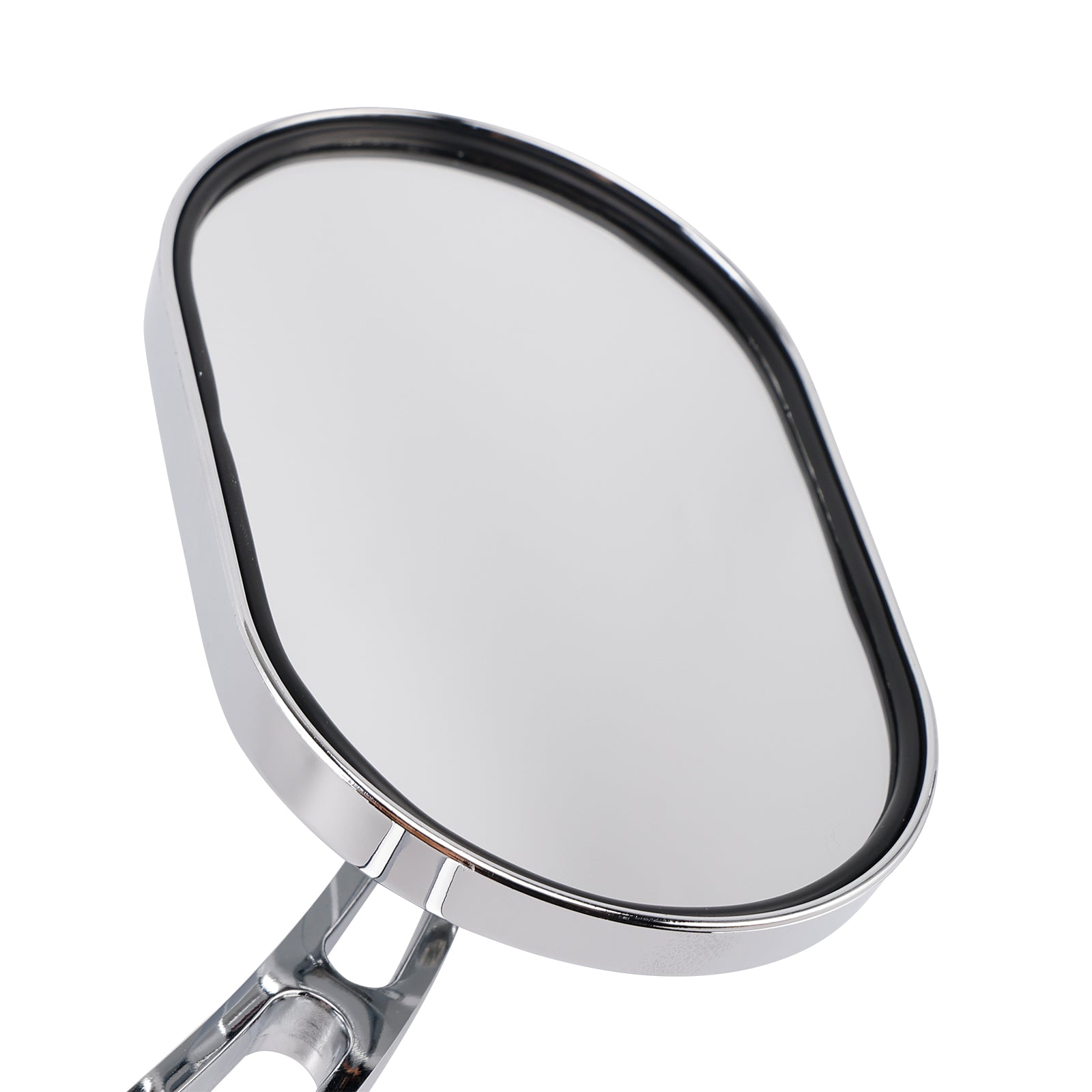 M10 Metric Motorbike Motorcycle Chrome Rearview Mirrors Compatible