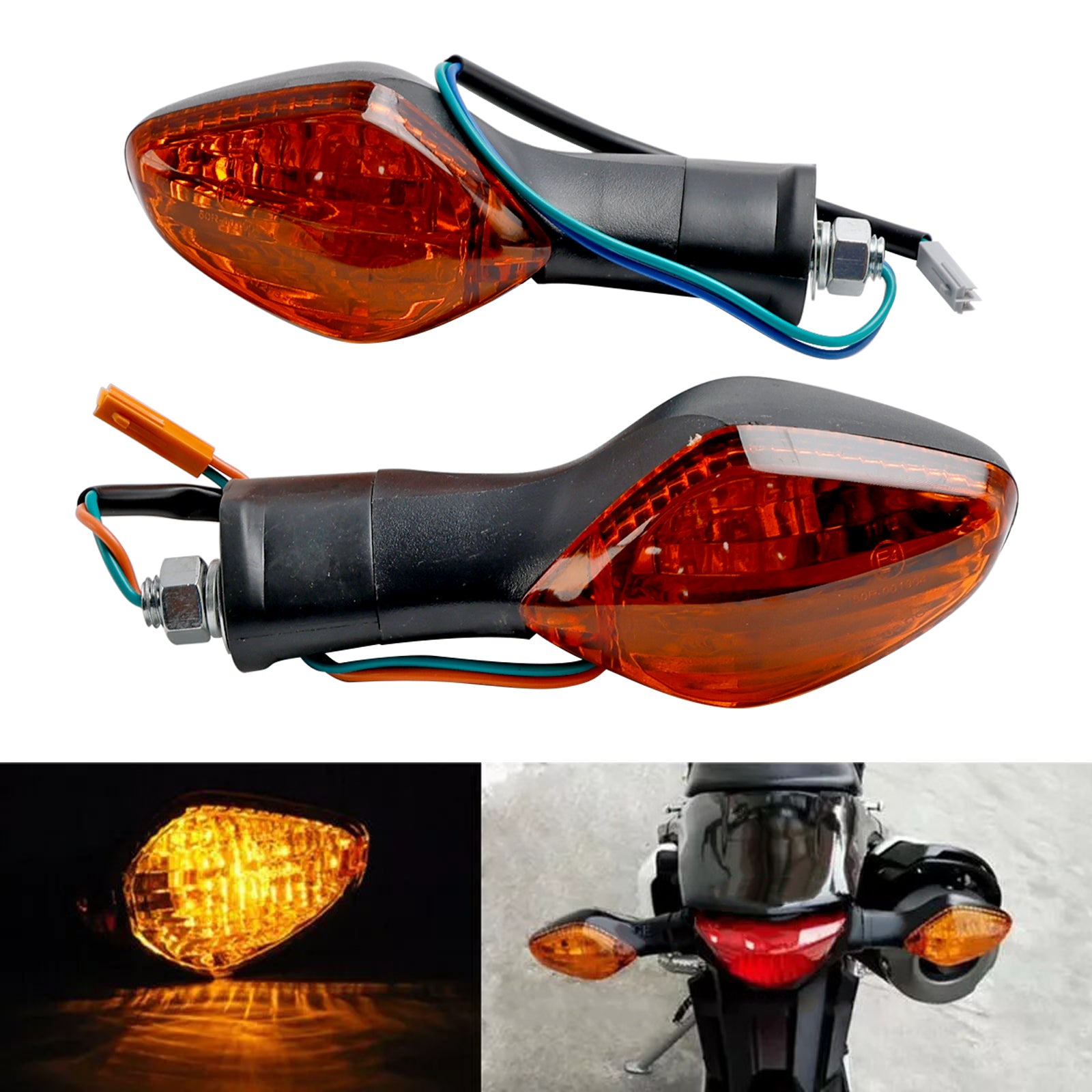 Honda CBR500 CBR650F CTX700 MSX125 clignotants indicateur lampe