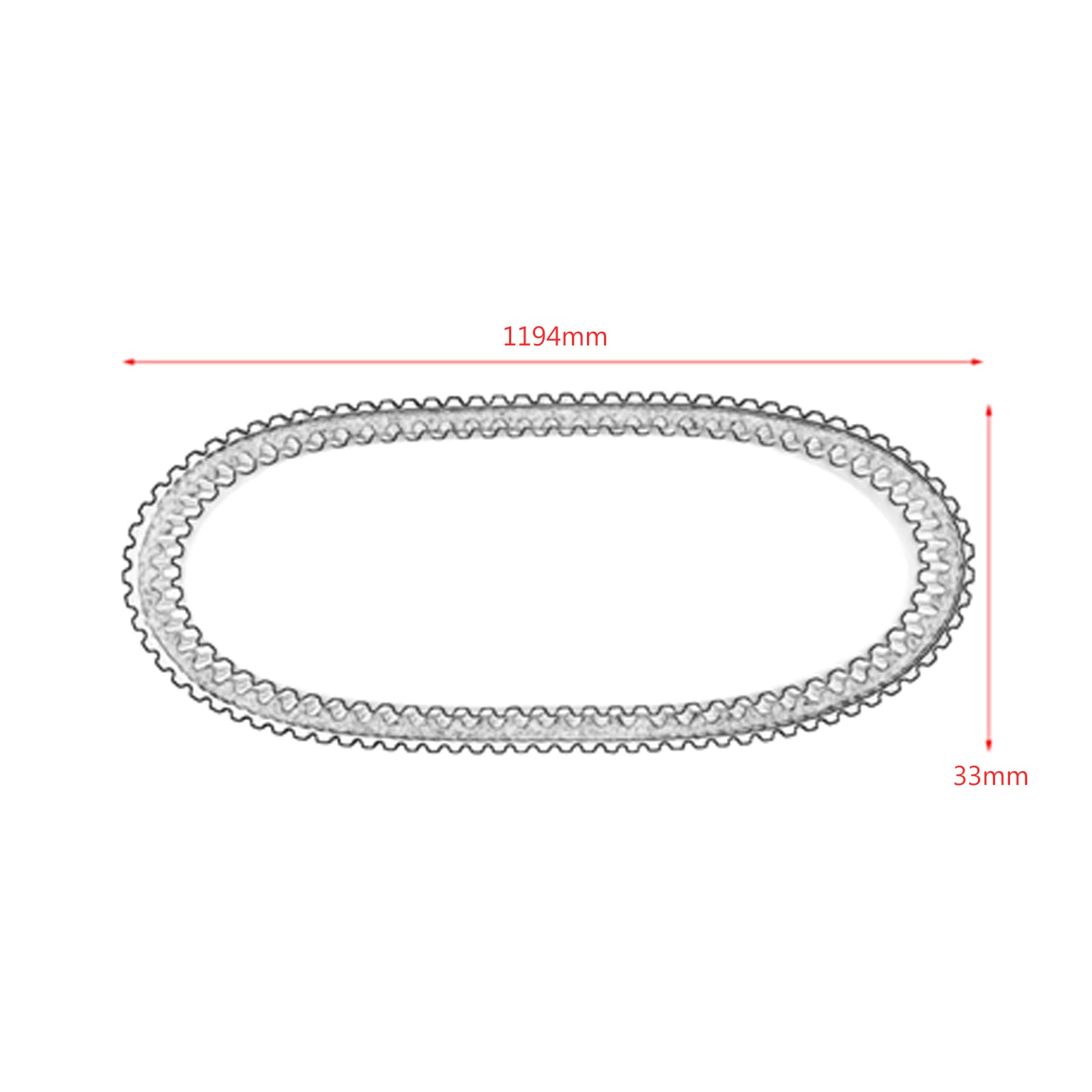 John Deere Gator XUV 825I 11-14 825I S4 13-14 M-Gator 2012 Motor Drive Belt