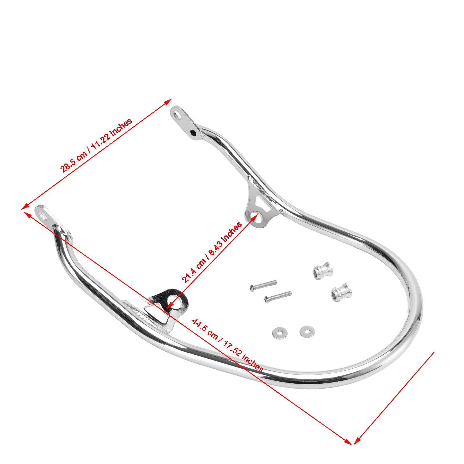 Motorrad-Beifahrerarmlehnen-Handhalter hinten passend für Kawasaki Z900RS 2018–2023