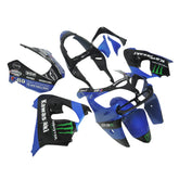 Amotopart 2000-2001 Kawasaki ZX9R Blue Black Fairing Kit