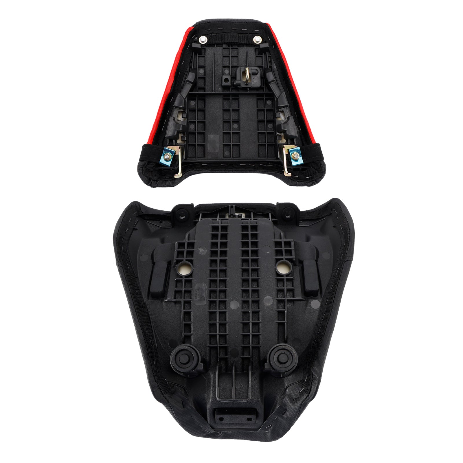 2024-2025 Honda Cb650R Cbr650R Front&Rear Raider Passenger Cushion Kit Red2
