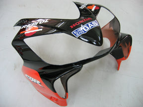 Amotopart 2004-2007 Honda CBR600 F4i Red&Orange Repjol Fairing Kit