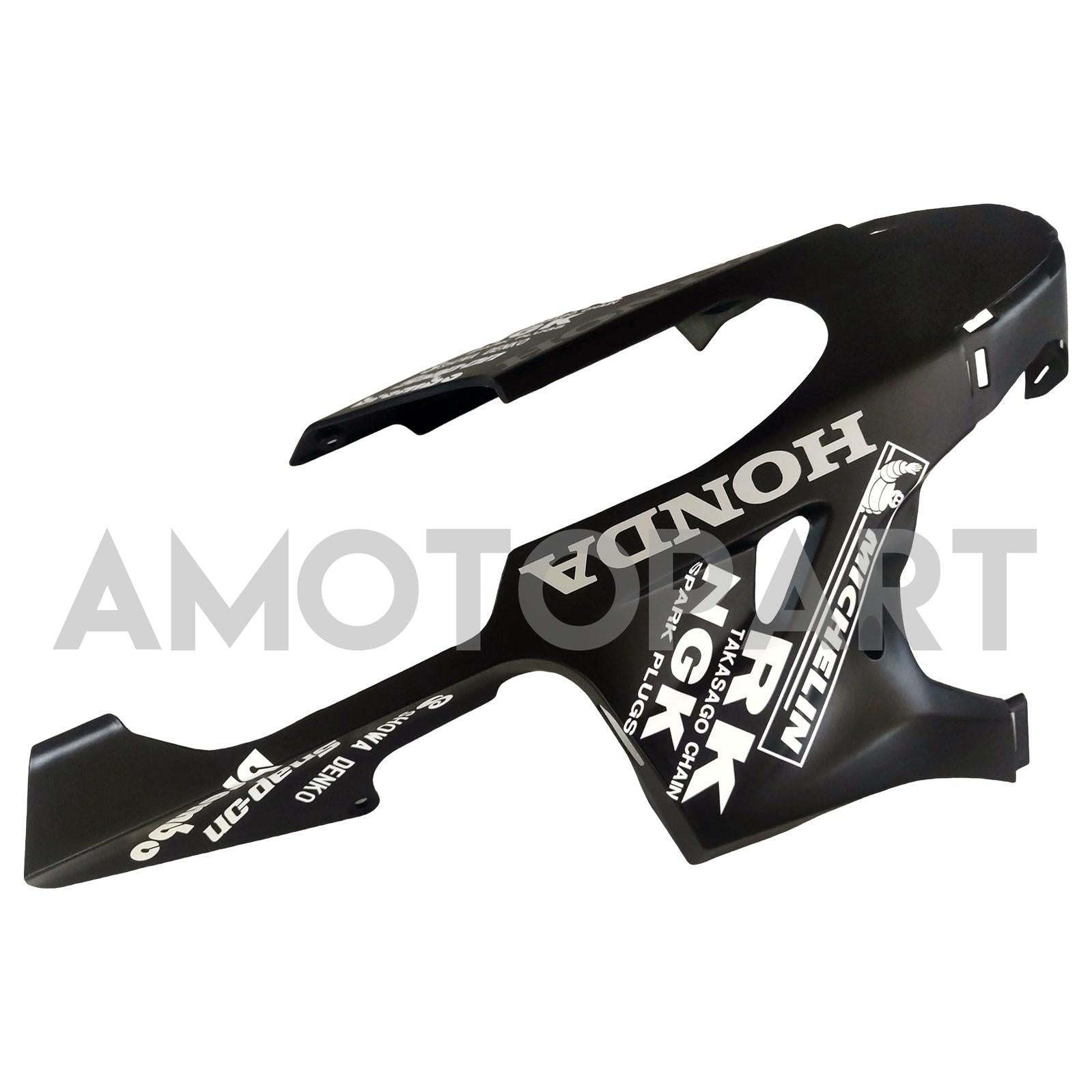 Amotopart 2008-2011 Honda CBR1000RR Black Silver Fairing Kit