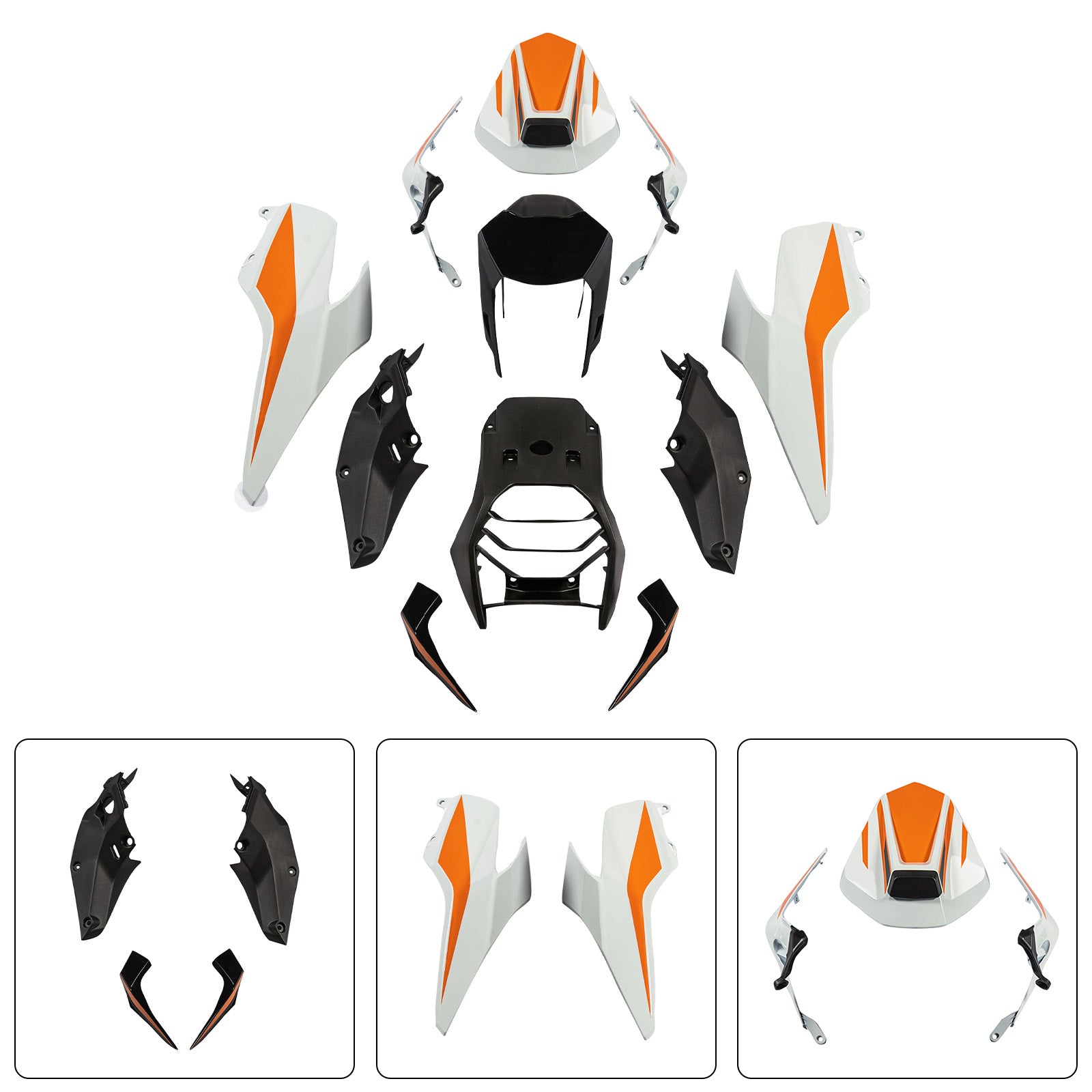 Amotopart 2017-2023 Duke 390 Fairing Kit
