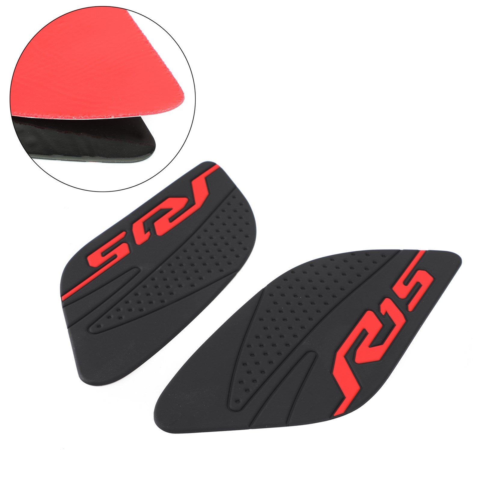 2-Piece 17-20 Yamaha R15 V3 Tank Pads Traction Grips Protector Kit