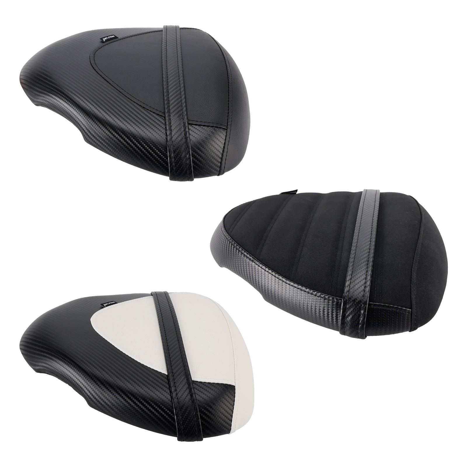 22-24 White SUZUKI Hayabusa GSX1300R Rear Seat Passenger Cushion Flat Pu