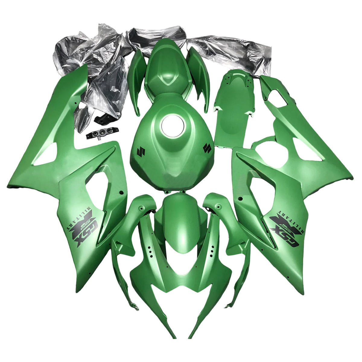 Amotopart 2005-2006 K5 GSXR1000 Suzuki Green Fairing Kit