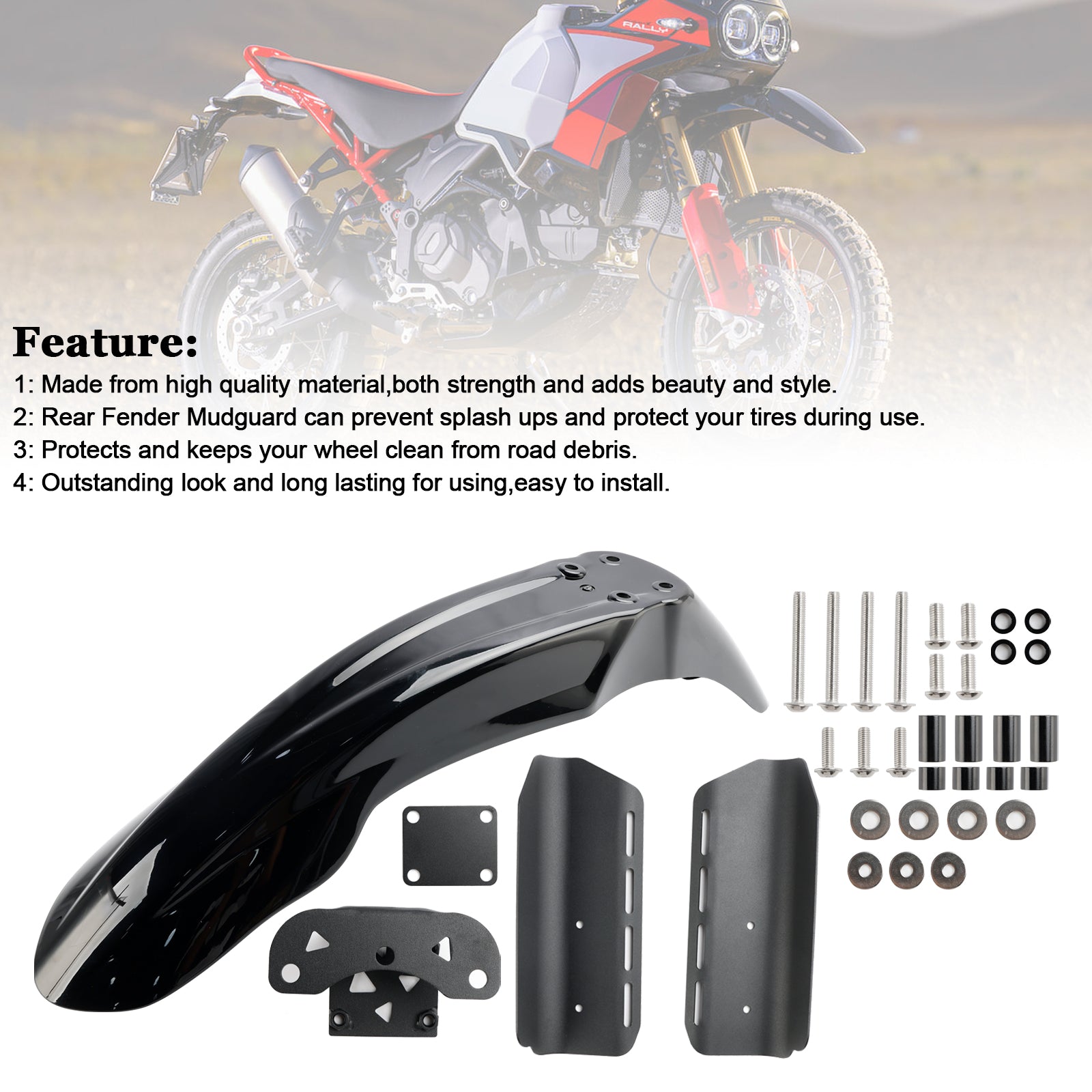 2022-2024 Ducati Desert X Front Fender Mudguard Fairing Cowl