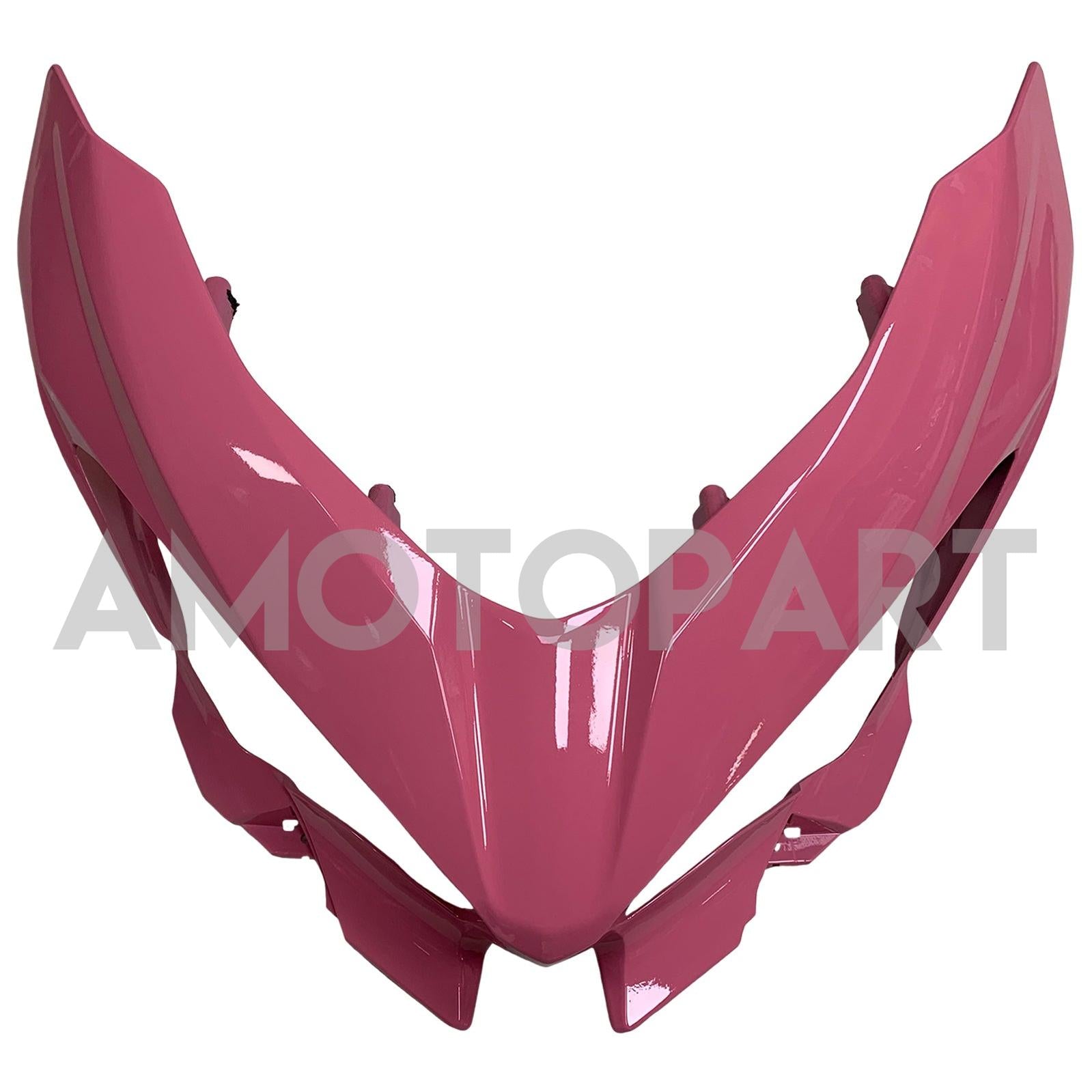 Amotopart 2018-2024 Kawasaki EX400/Ninja400 ピンクブラックフェアリングキット