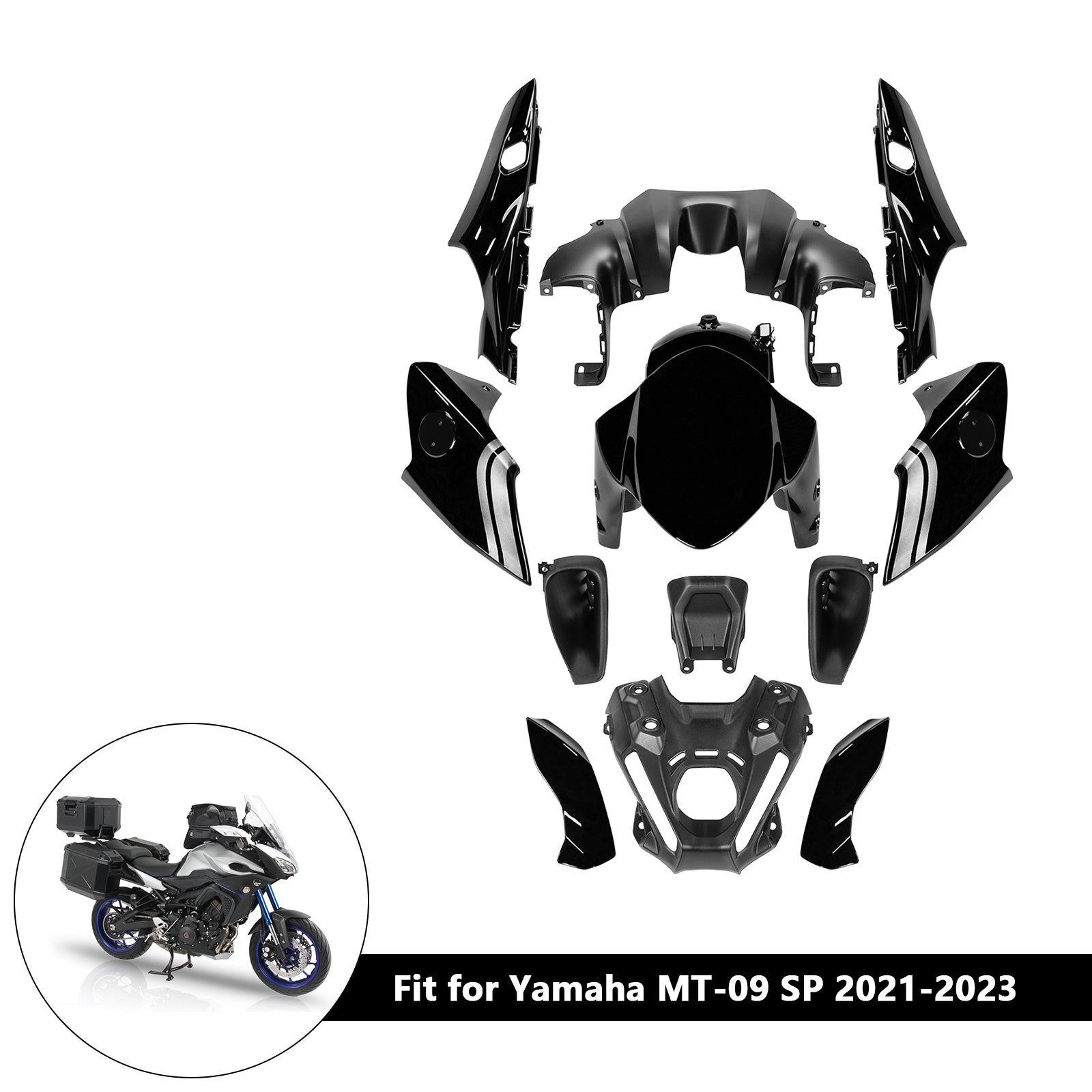 Amotopart 2021-2023 Yamaha MT 09 Verkleidungssatz