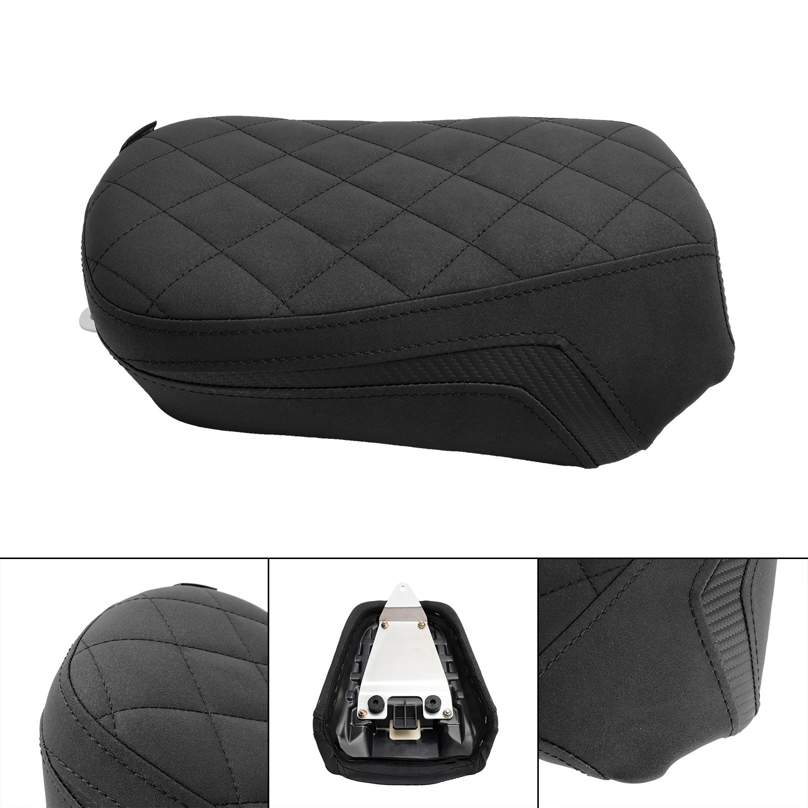 Kawasaki Vulcan S EN VN 650 15-23 Baksätet Passagerarkudde platt grön svart