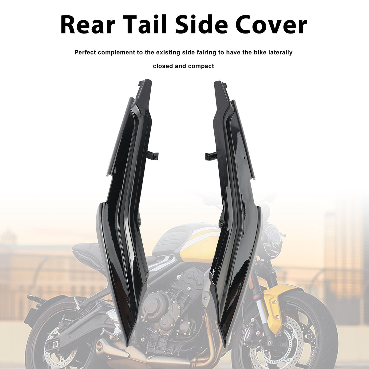 2022-2025 Trident 660 Rear Seat Side Cowl Cover Fairing