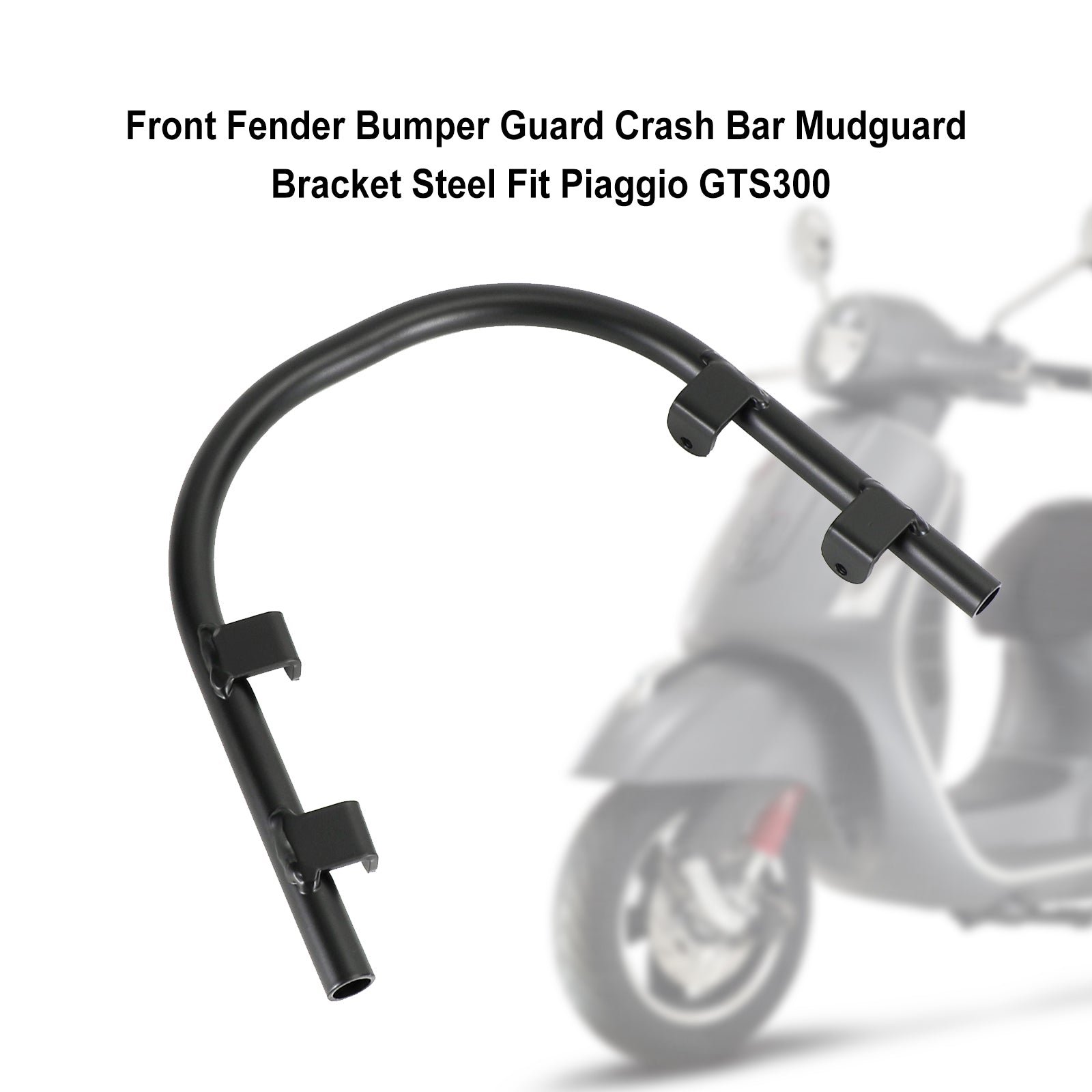 08-21 Piaggio Vespa Gts 300 Crash Bar Garde-boue avant Pare-chocs Garde-boue