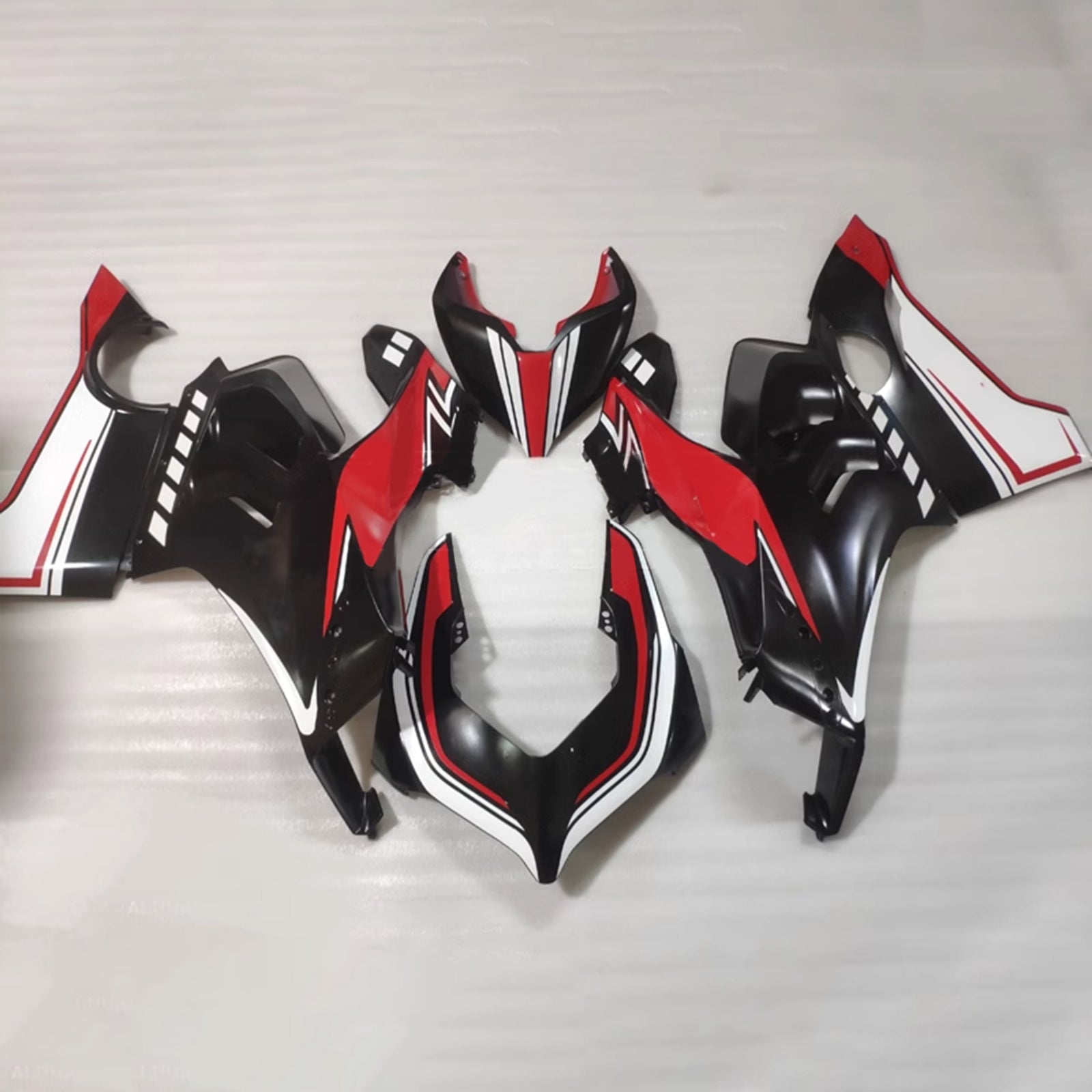 Amotopart Ducati Panigale 20-21 V4 V4S & 21-22 V4SP & 19-22 V4R Red White Black  Fairing Kit