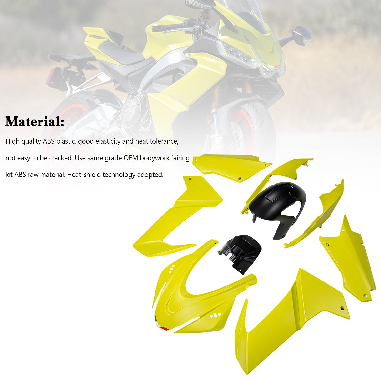 Amotopart (2020-2024) Aprilia RS 660 Fairing Kit Collection