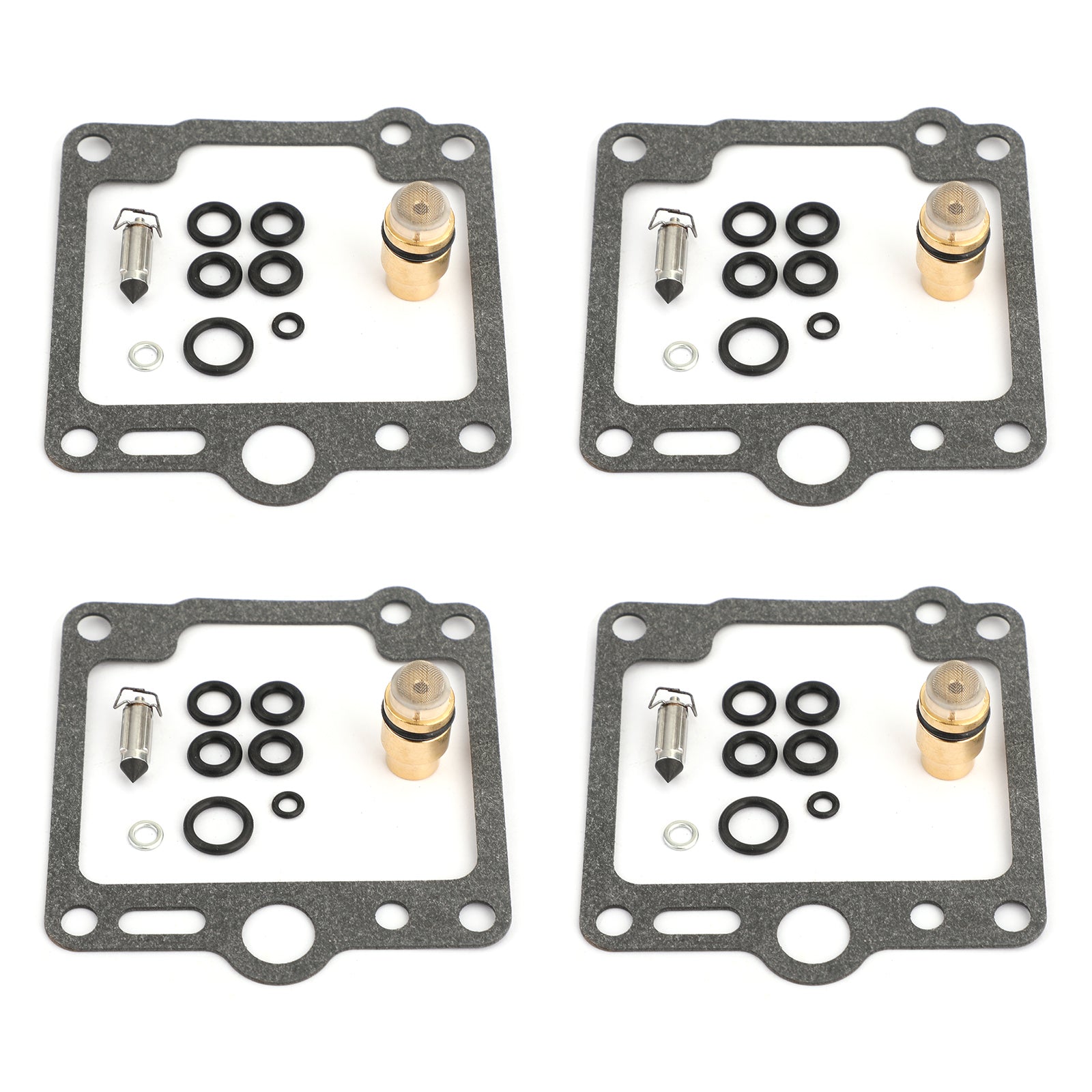 4 Sets Carburetor Repair Kit for Yamaha XJ700 Maxim X 700 XJ750 FJ1100 FJ1200