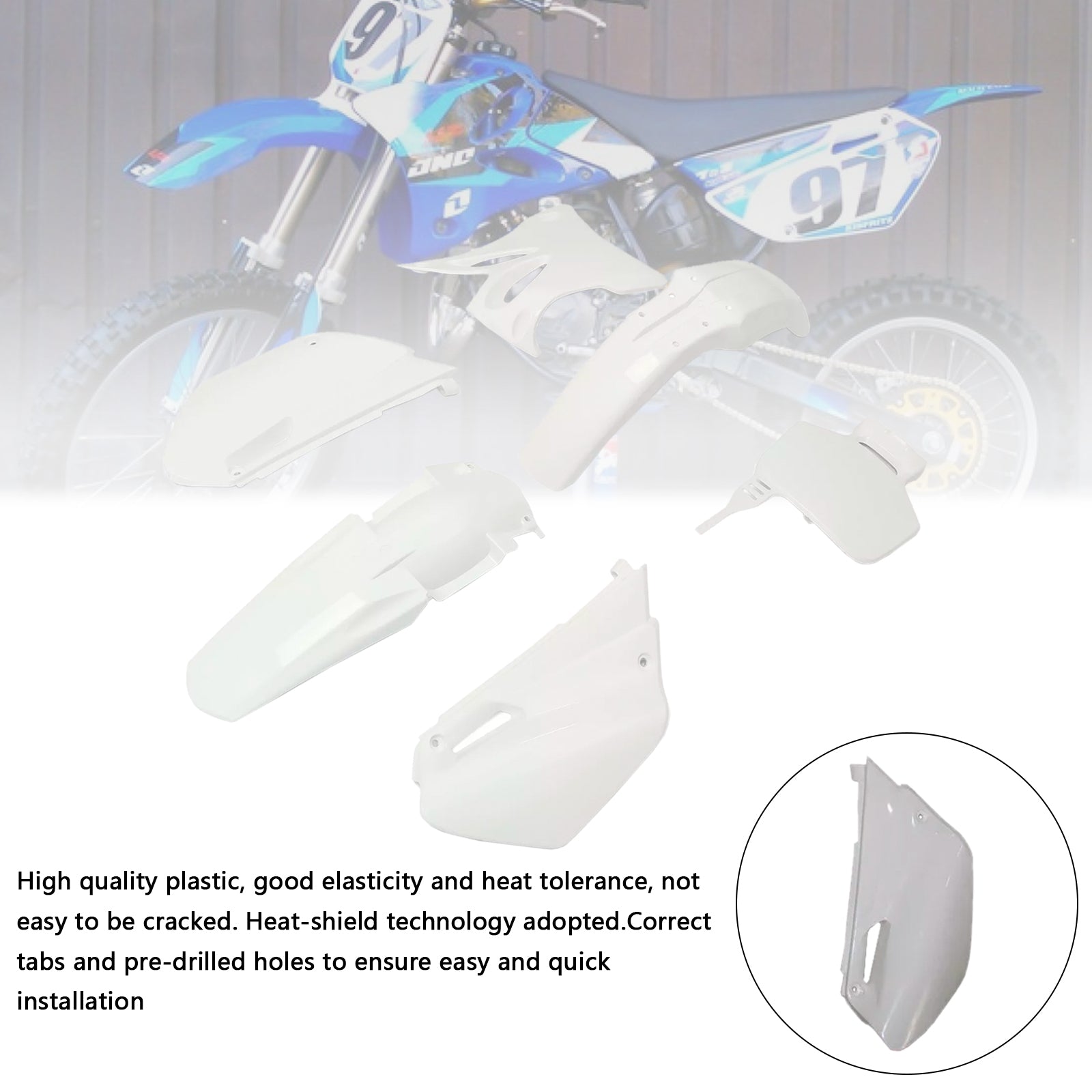 Amotopart 2002-2014 Yamaha YZ85 Fairing Kit