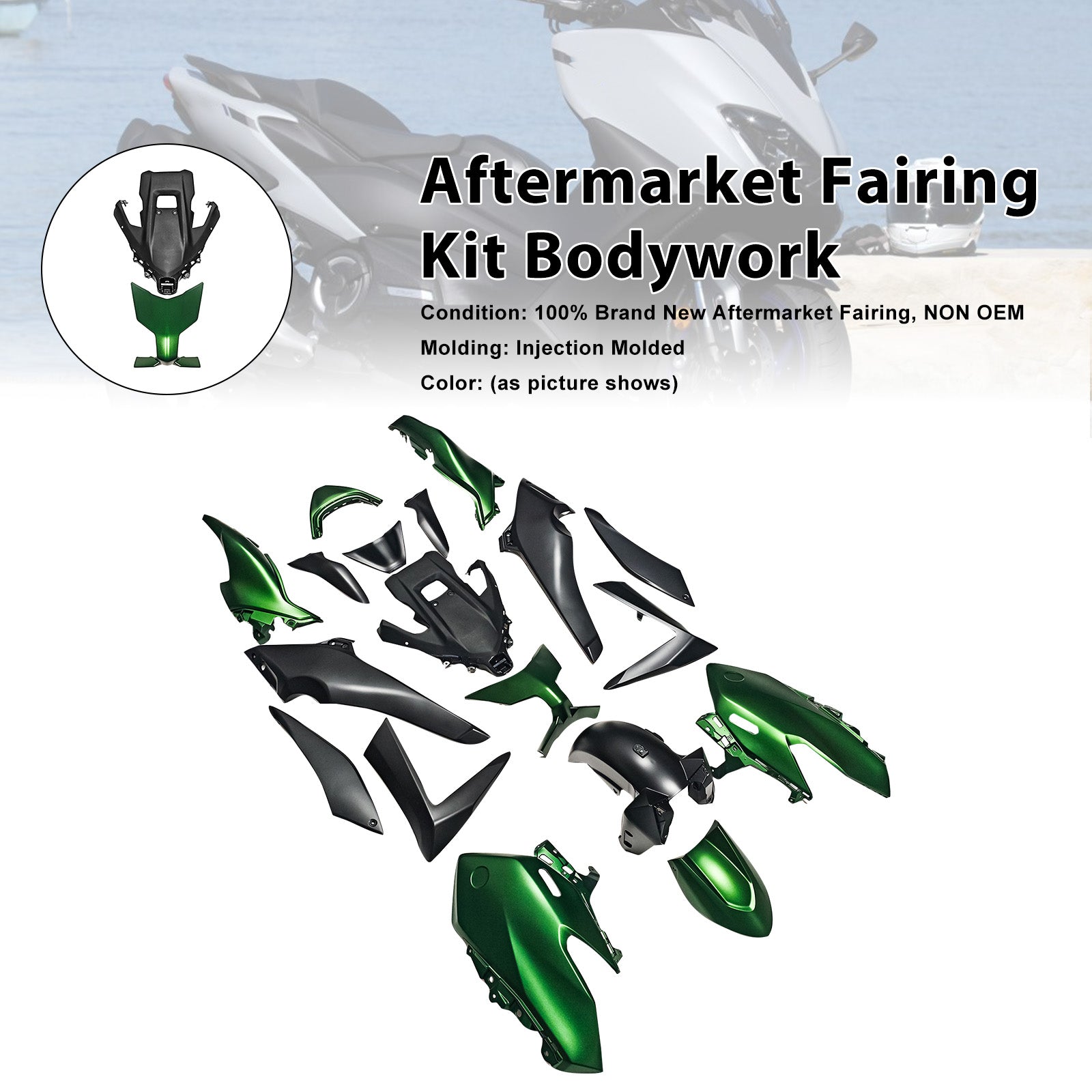 Amotopart 2025-2026 Yamaha TMAX560 Fairing Kit Collection
