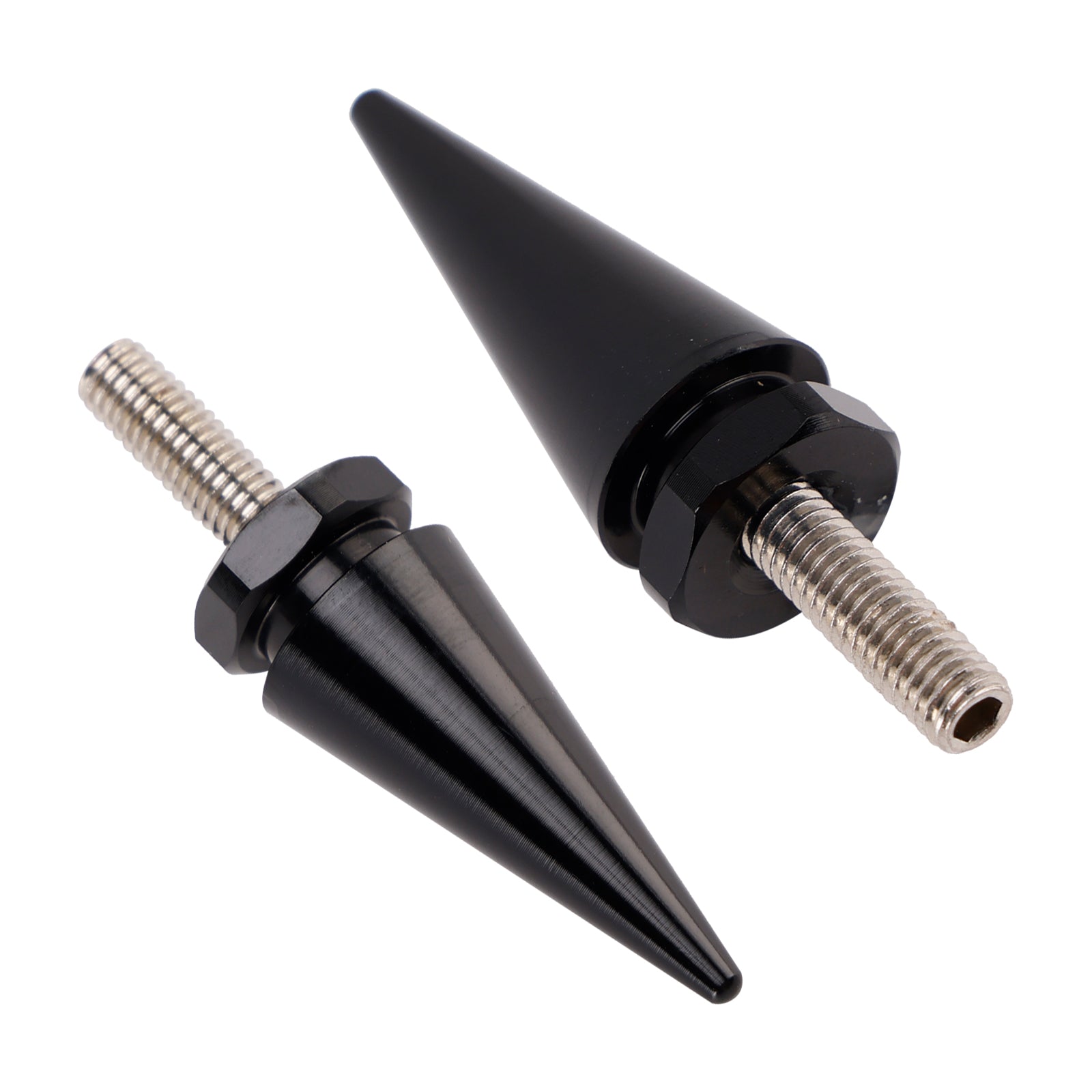 2015-2025 Touring Road Glide 4pcs Spike Windshield Fairing Bolts in Black