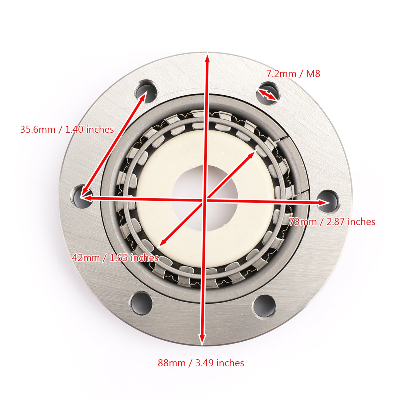 One-Way Bearing Starter Clutch for Yamaha YFM250 Raptor 250 08-2013 5BP-15590-00