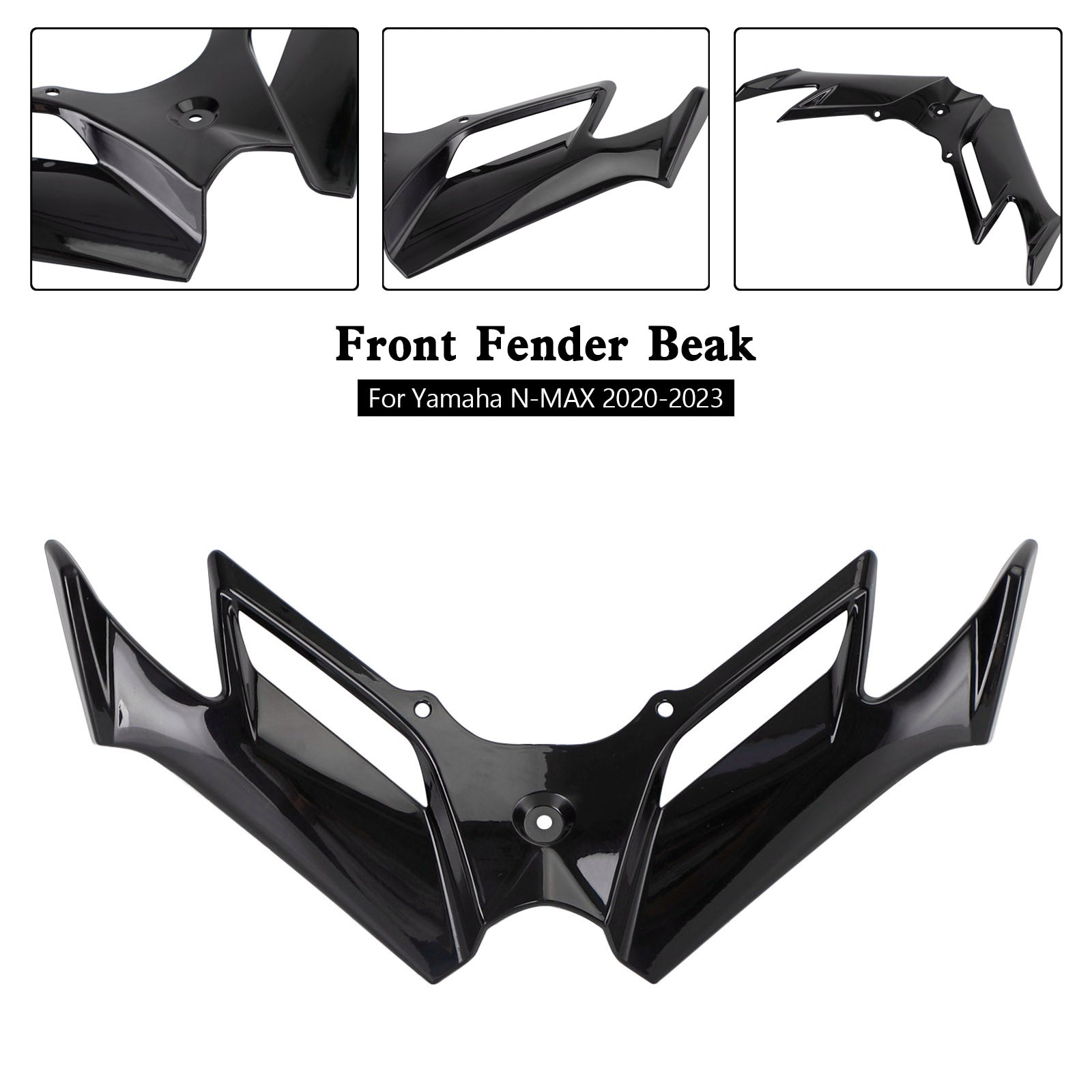 Front Fender Beak Nose Cone Extension For Yamaha N-MAX NMAX 2020-2023