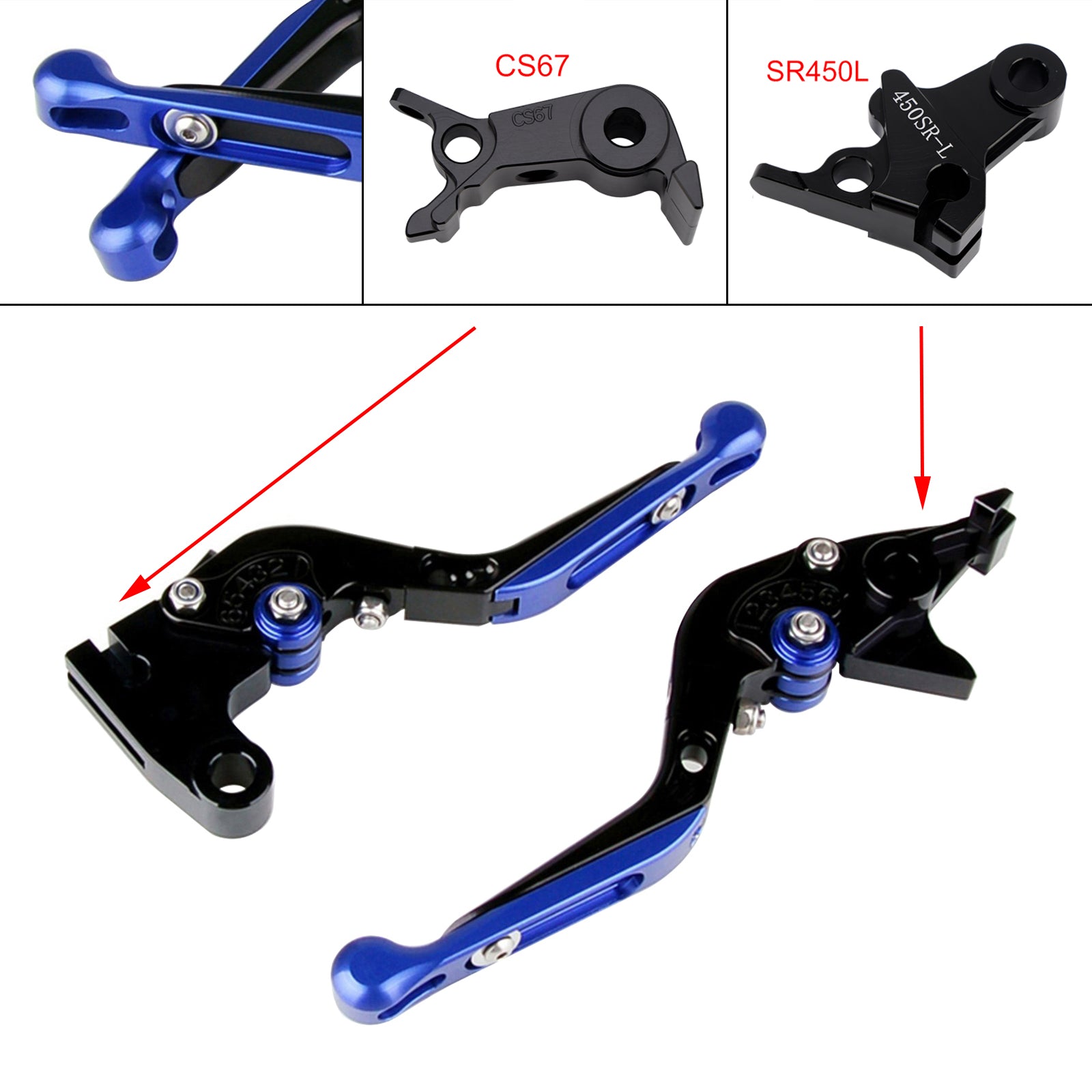 2024-2026 VOGE DS900X 900DSX Adjustable Clutch Brake Lever