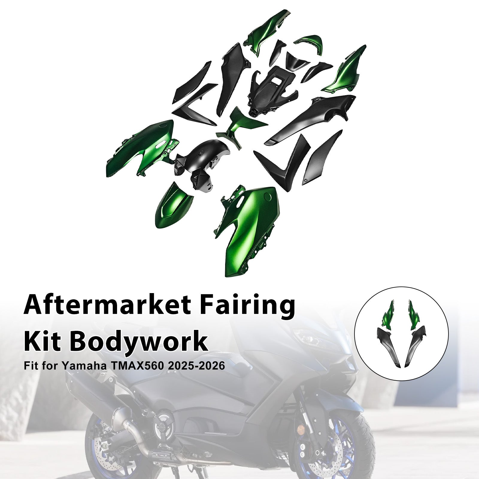 Amotopart 2025-2026 Yamaha TMAX560 Fairing Kit Collection