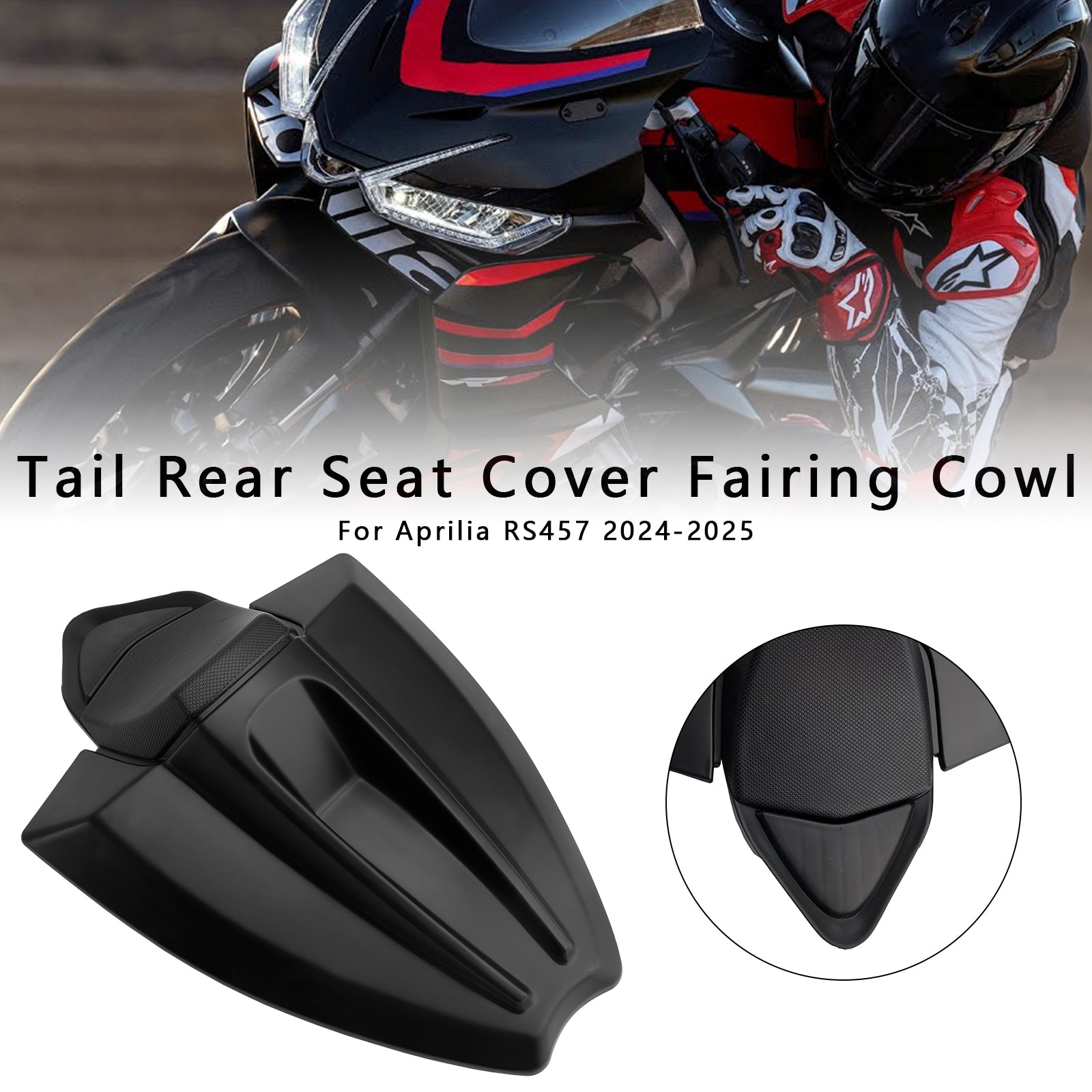 2024-2025 Aprilia RS 457 Tail Rear Seat Cover Fairing Cowl