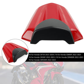 Copertura della carenatura del sedile posteriore della coda per Honda CB750 CB400F CB500F CBR400R CBR500R 22-23