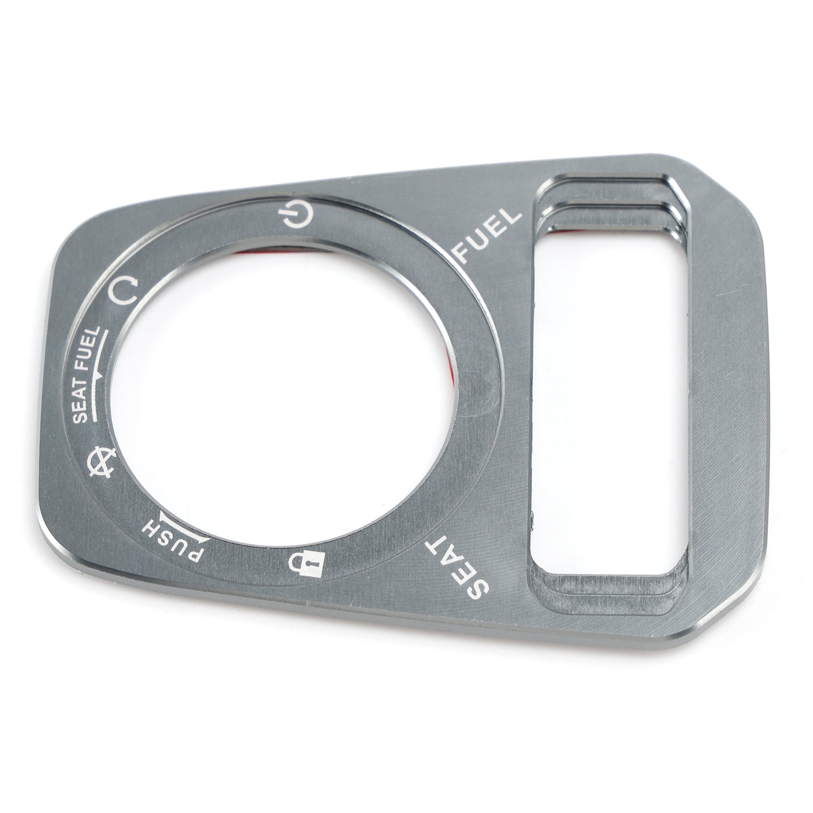 2022-2025 Honda ADV 350 ADV350 Couvercle de commutateur à clé en aluminium Gris