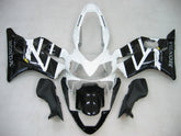 Amotopart 2004-2007 Honda CBR600 F4i White&Black Fairing Kit