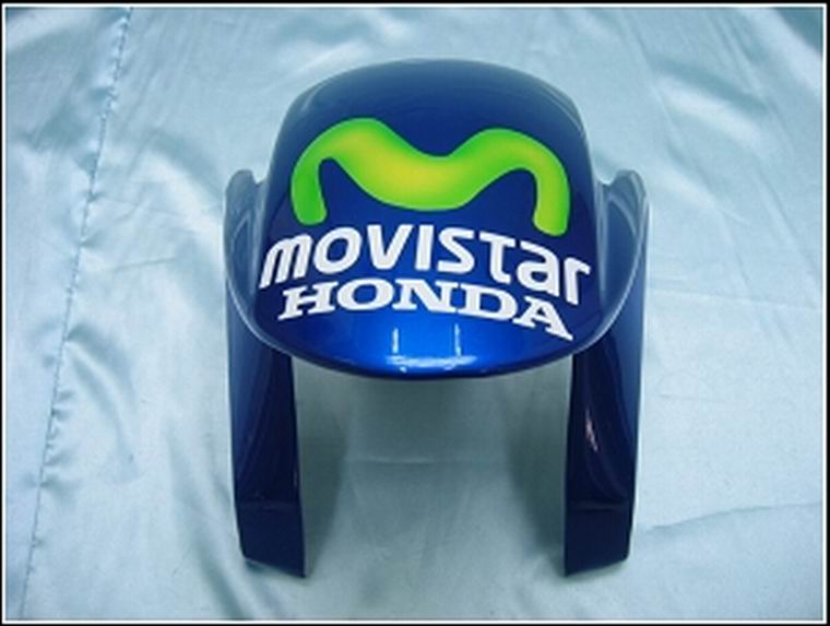 Amotopart 2007–2008 Honda CBR600RR blau-grünes Verkleidungsset