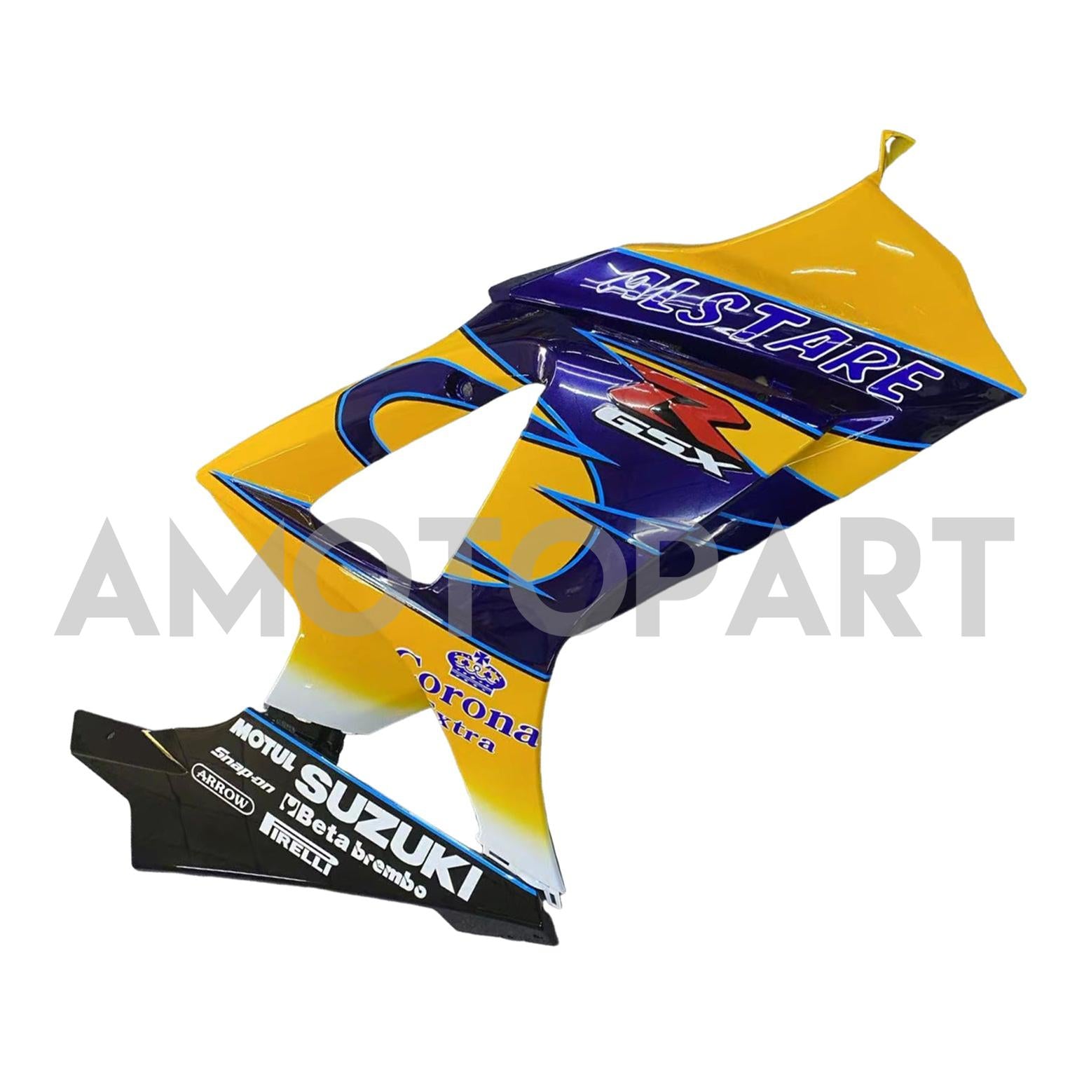 Amotopart 2007-2008 Suzuki GSXR1000 Gelbverkleidungskit