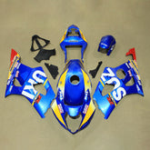 Amotopart 2003-2004 K3 Suzuki GSXR1000 Kit carenatura blu e giallo