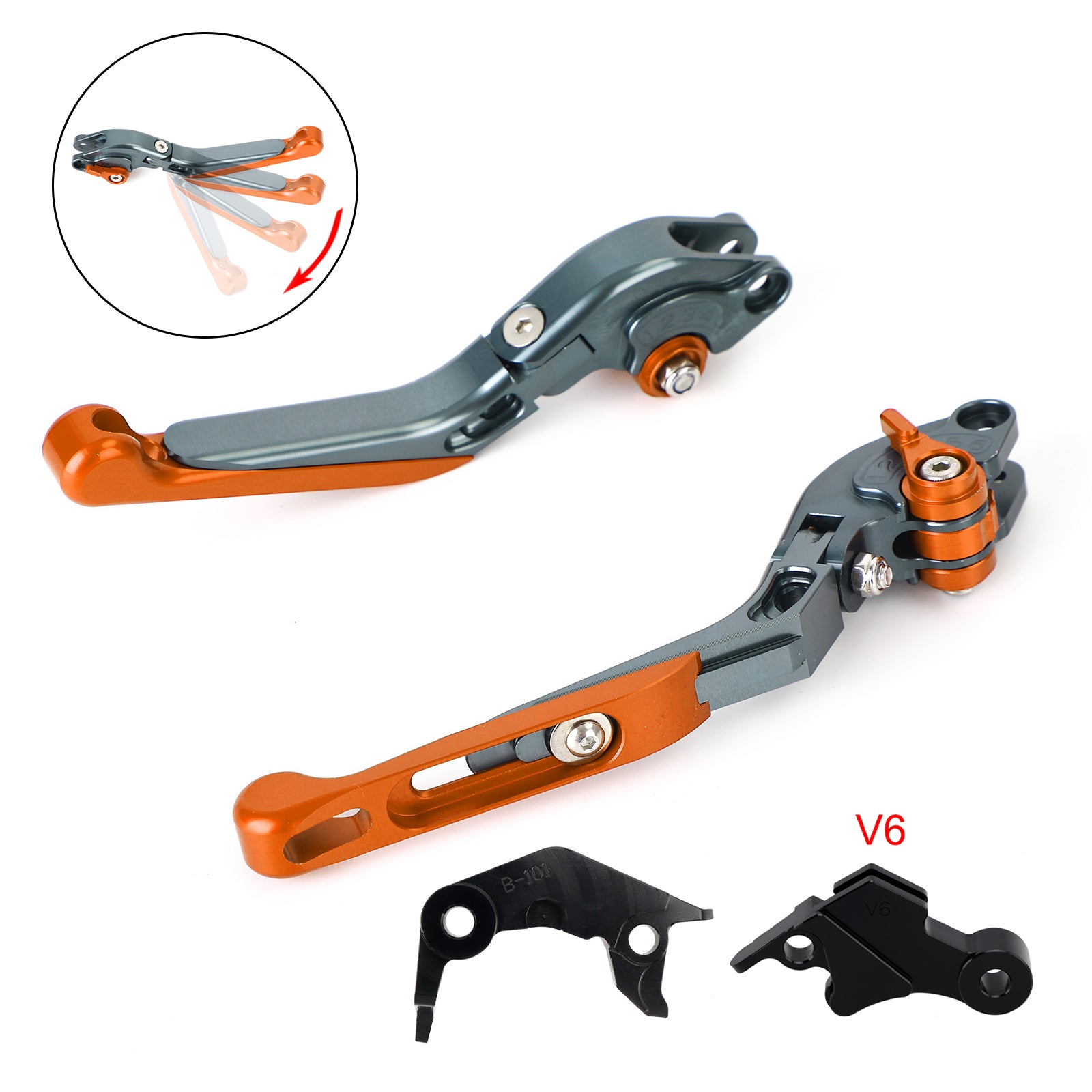 2024-2025 Yamaha XSR900 XSR900GP MT-09 Adjustable Clutch Brake Lever fit