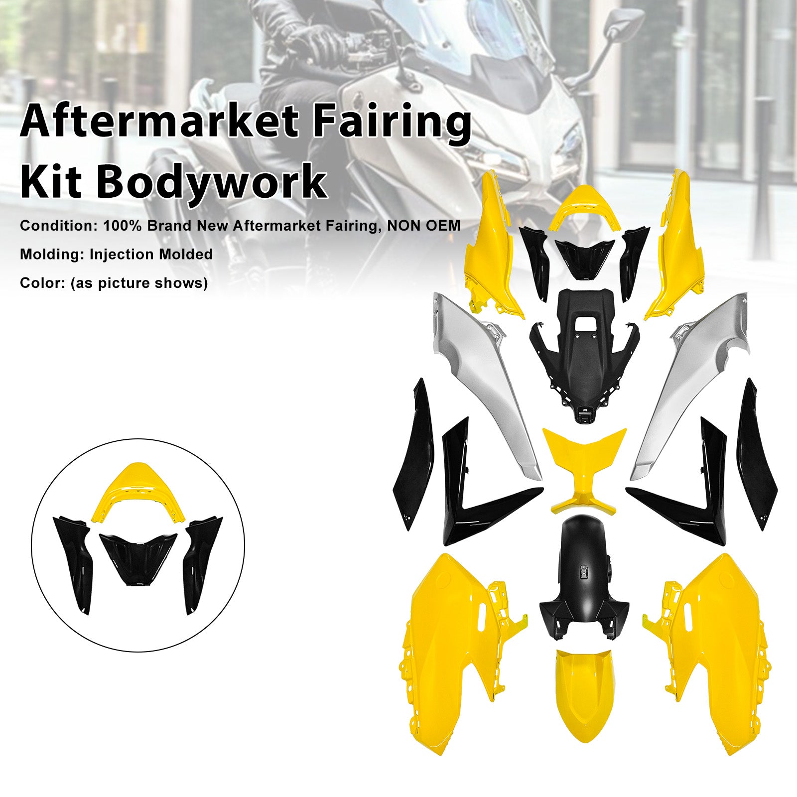 Amotopart 2025-2026 Yamaha TMAX560 Fairing Kit Collection