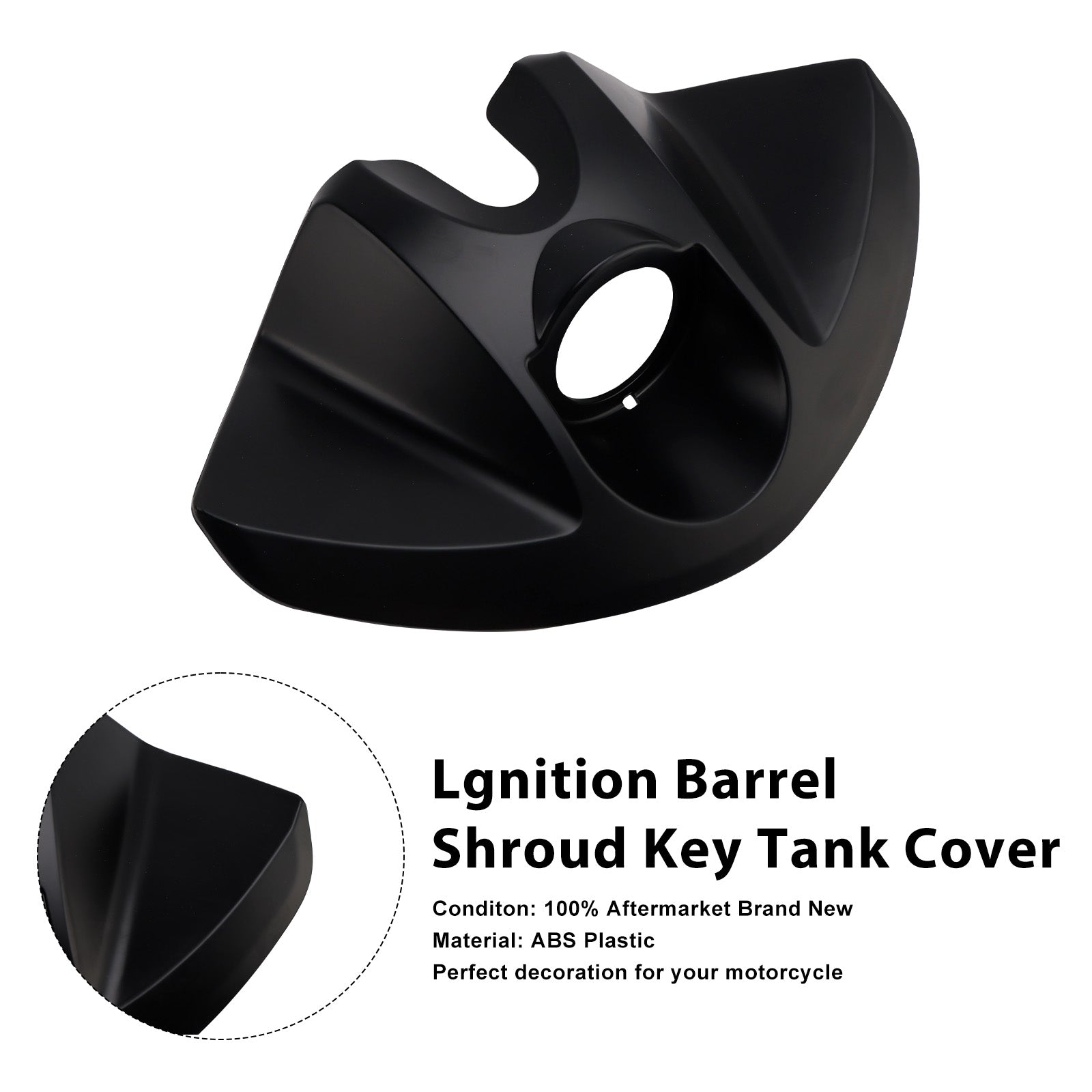 Trident 660 2022-2025 Lgnition Barrel Shroud Key Tank Cover
