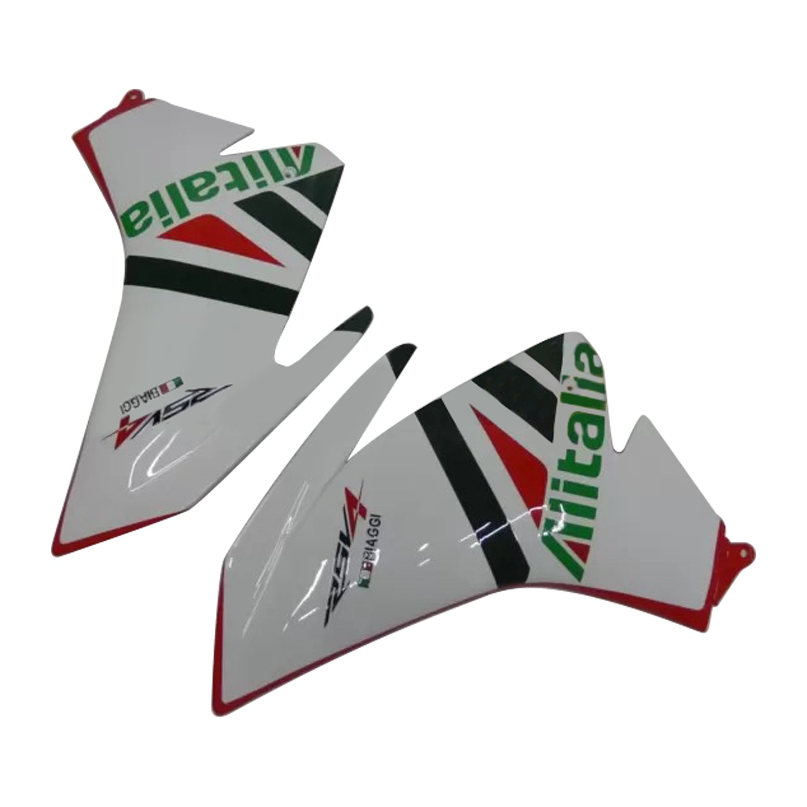 Amotopart 2009-2015 RSV4 1000 Aprilia White&amp;Red Style5 Verkleidungsset