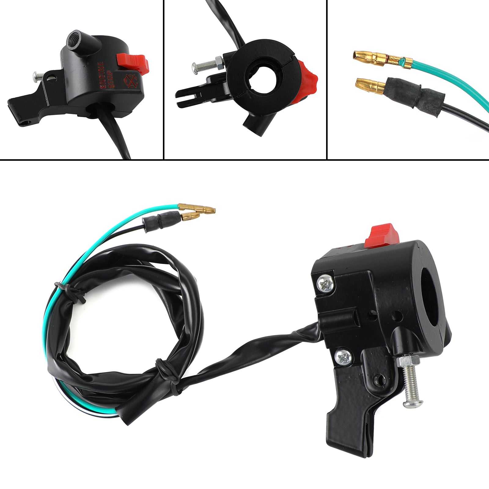 Starter Stop Switch Kill Switch Housing For Honda CRF50F 04-21 35130-GEL-D61