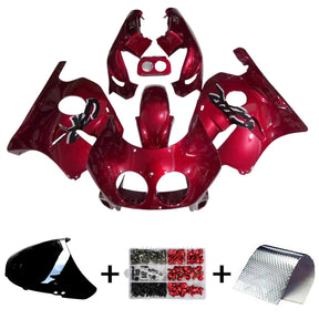 Kit carena rossa Amotopart 1990-1998 Honda CBR250RR MC22