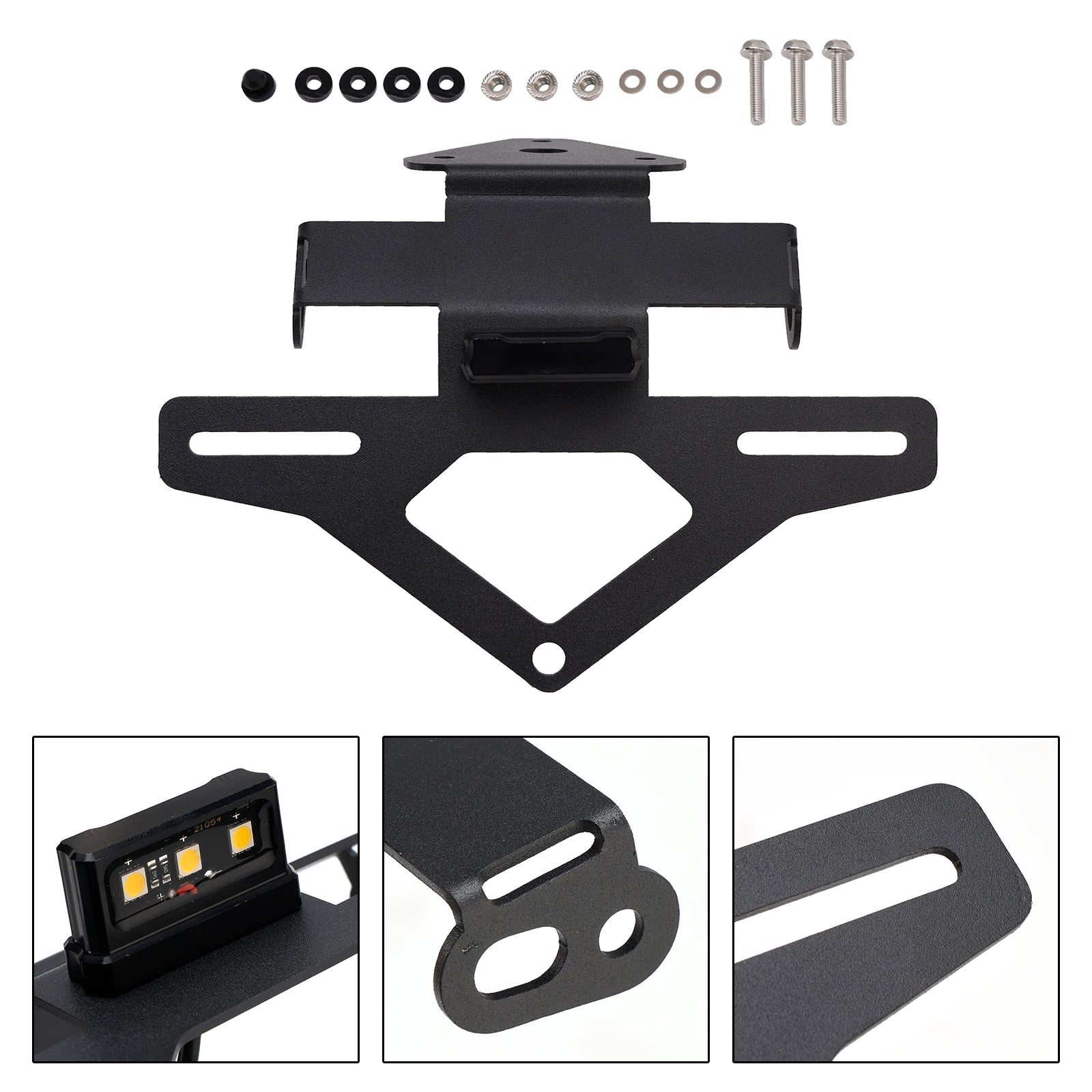 2024-2025 Daytona 660 License Plate Holder Frame Bracket