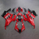 Amotopart Ducati Panigale 20-21 V4 V4S & 21-22 V4SP & 19-22 V4R Kit de carenado rojo negro