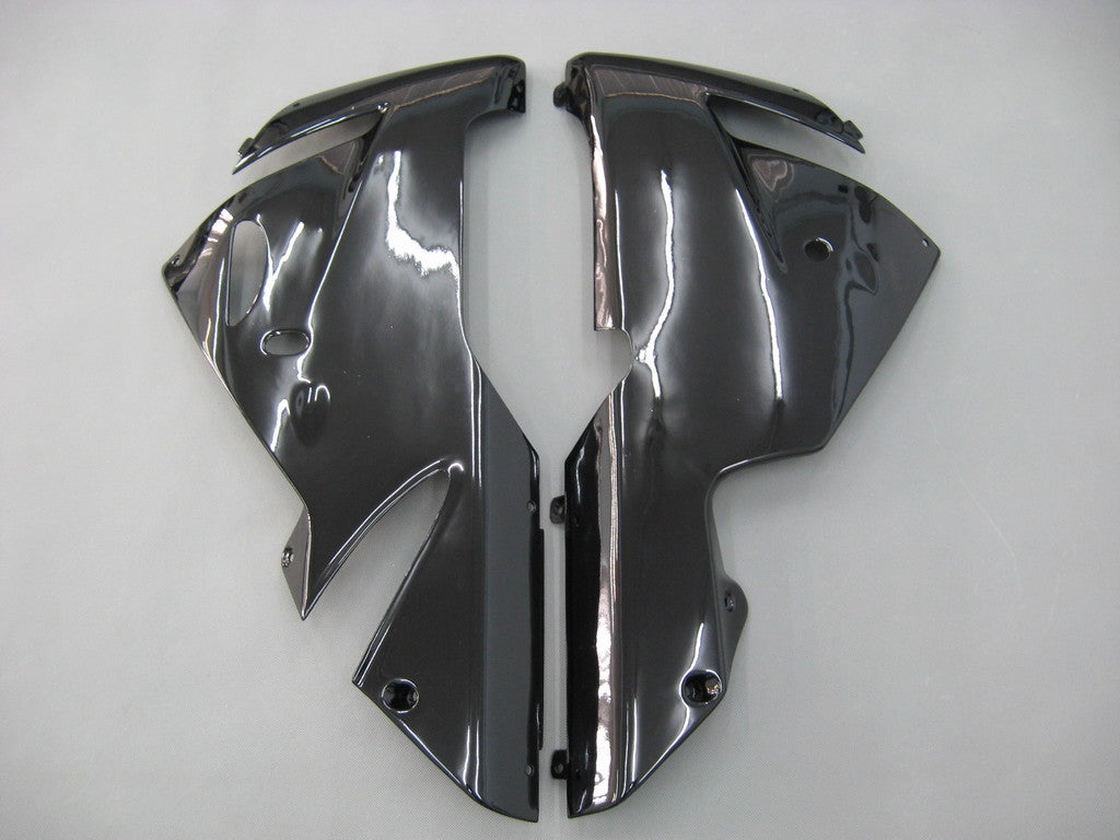 Amotopart 2004–2005 Kawasaki ZX10R Schwarz-Weiß-Verkleidungsset