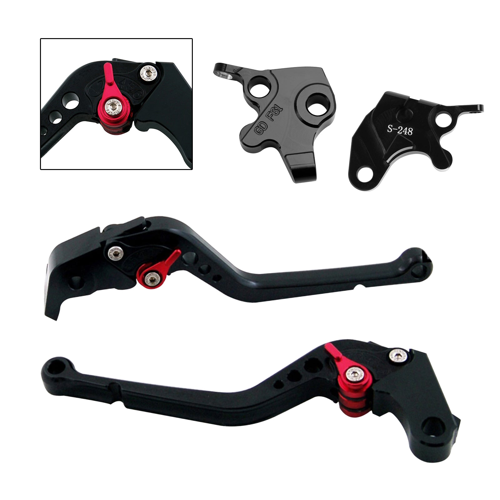 2008-2011 Yamaha YZF R125 Long levier de frein d'embrayage