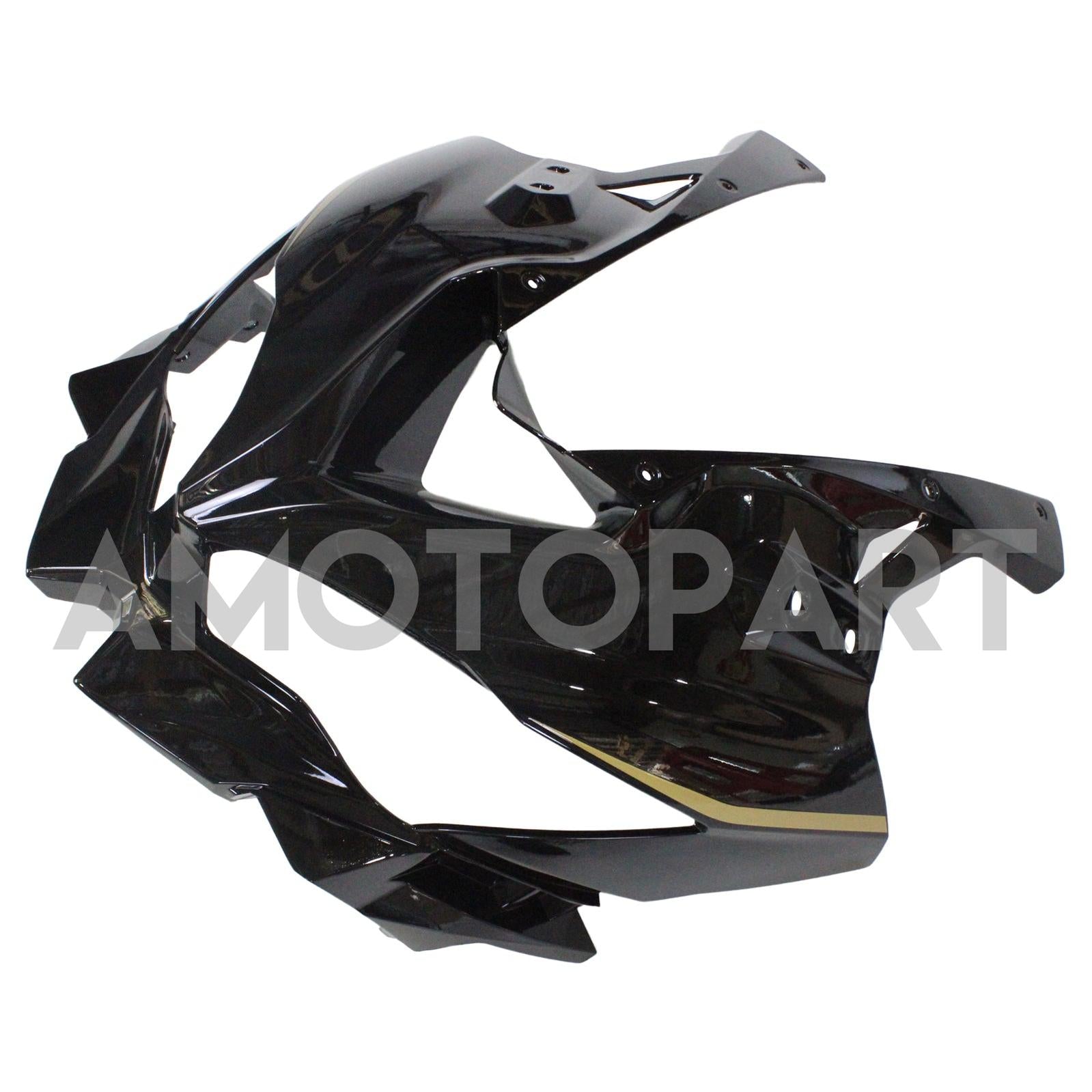 Amotopart 2019-2025 Kawasaki Ninja ZX25R ZX4R ZX4RR Black Fairing Kit